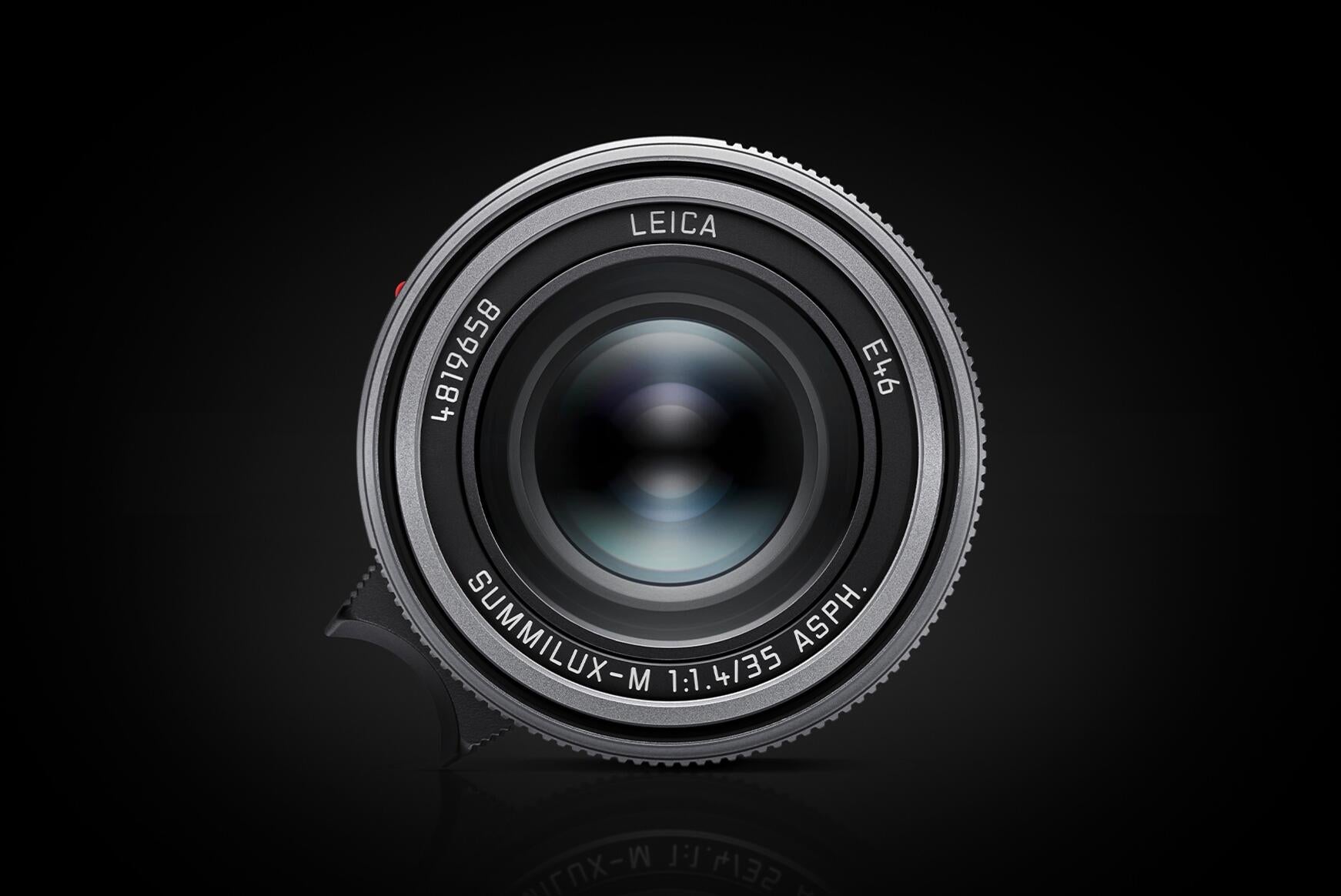 Leica Summilux-M 35mm f/1.4 ASPH Silver Lens - Premium Fast Aperture Prime Lens for Leica M Mount Cameras - Perfect for Street Photography, Low Light & Portrait Shooting