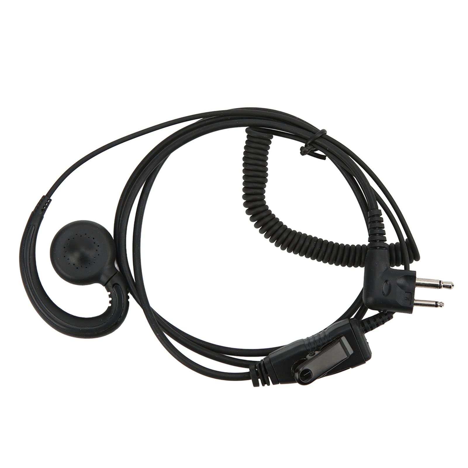 Two-Way Radio Headset with Noise Cancellation - Ergonomic & Comfortable Walkie Talkie Headset for Motorola A8, XIR P3688 - Ideal for Construction, Security, and Event Staff
