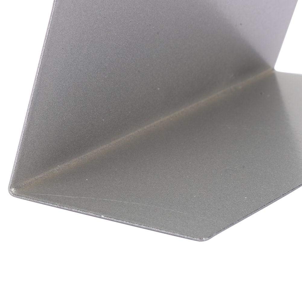 Professional Nail Color Display Card Chart - Small Wrought Iron Gray Nail Tip Stand Board for False Nails | Perfect for Nail Artists, Salons & Customers | Home & Salon Use | Durable Nail Polish Display Holder for Organized Nail Art Business