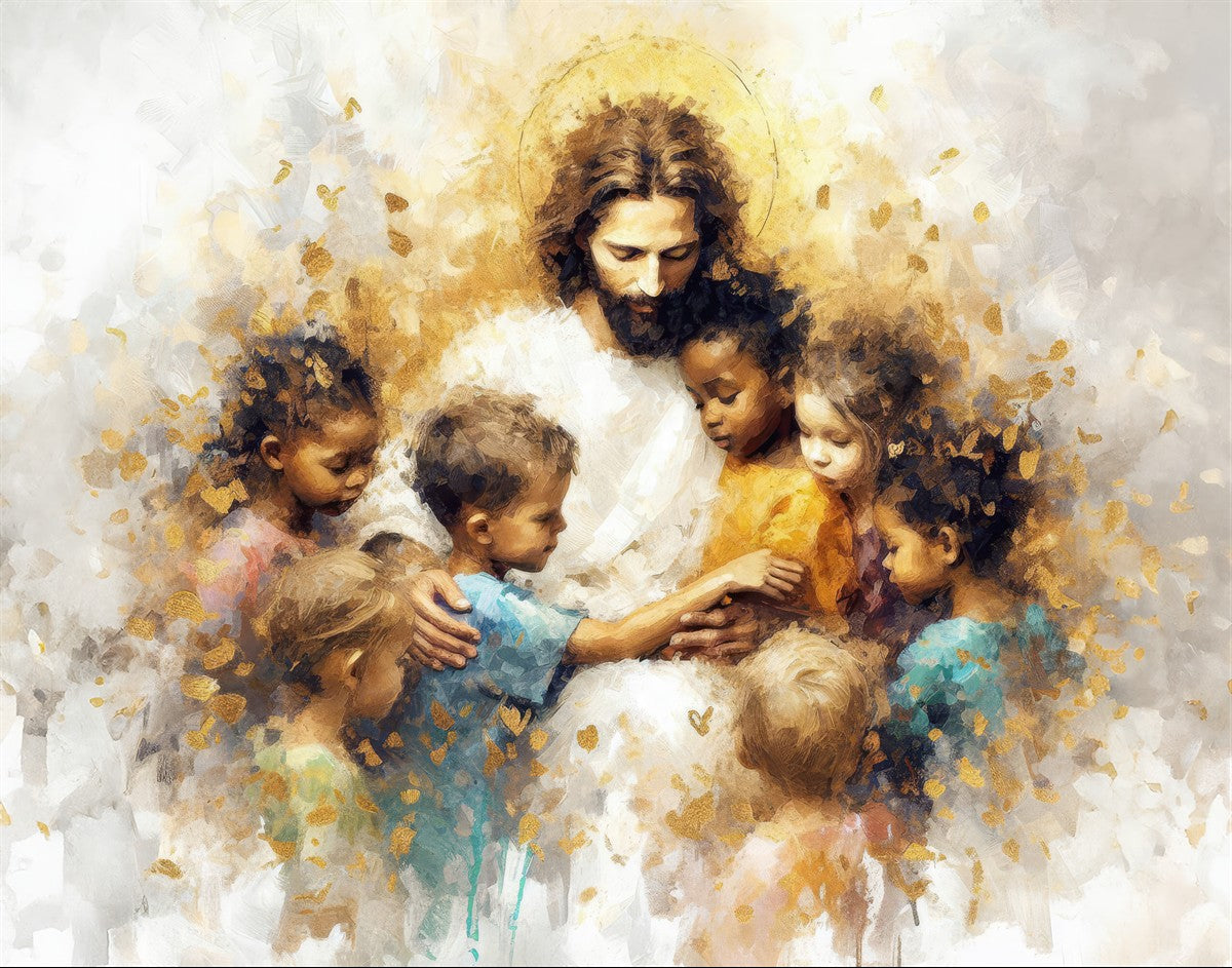 Become Like Little Children - Inspirational Christian Book for Kids & Families | Perfect for Sunday School, Bedtime Stories & Faith-Based Learning