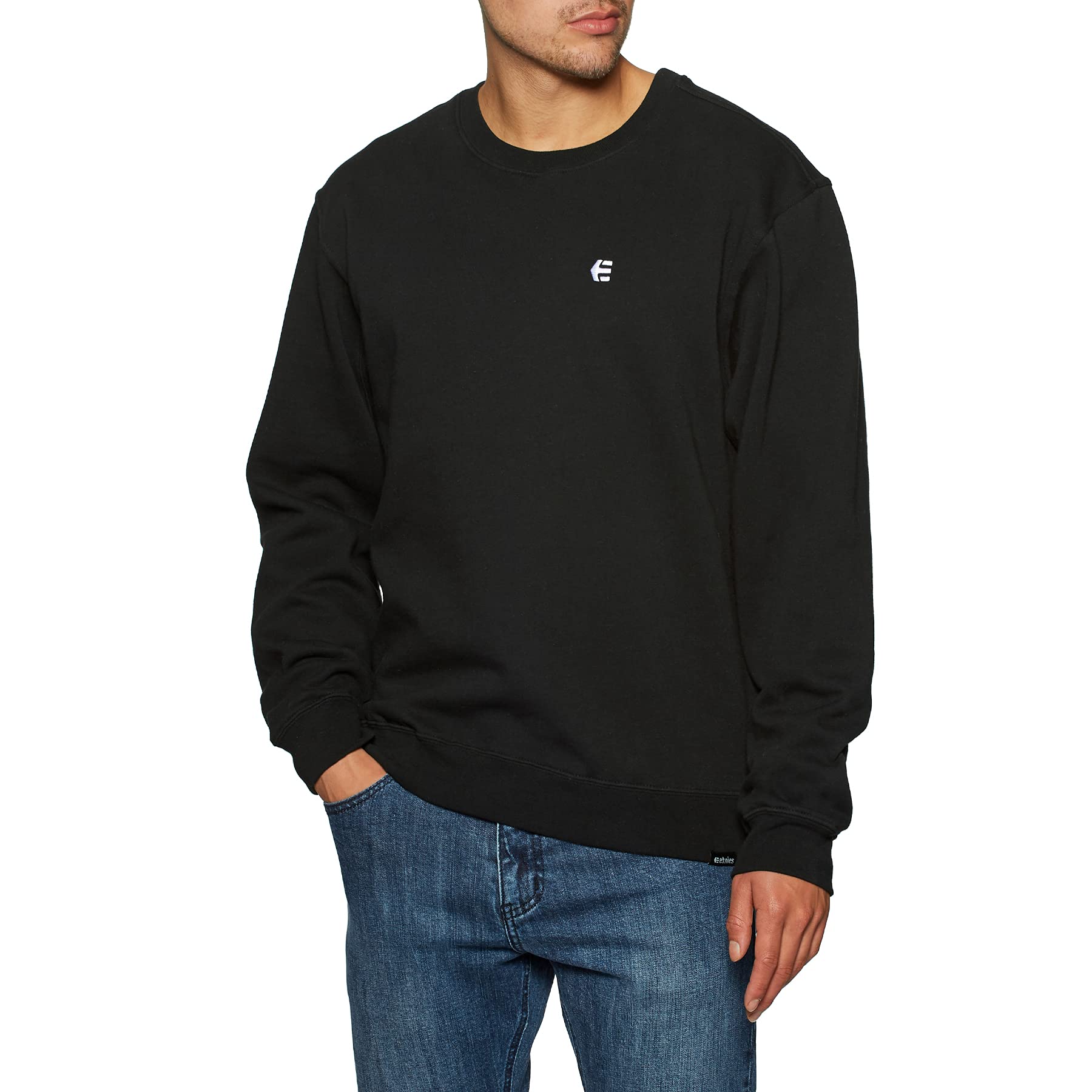 Etnies Icon Crew Men's Sweater - Stylish & Comfortable Pullover for Casual Wear, Skateboarding & Street Fashion