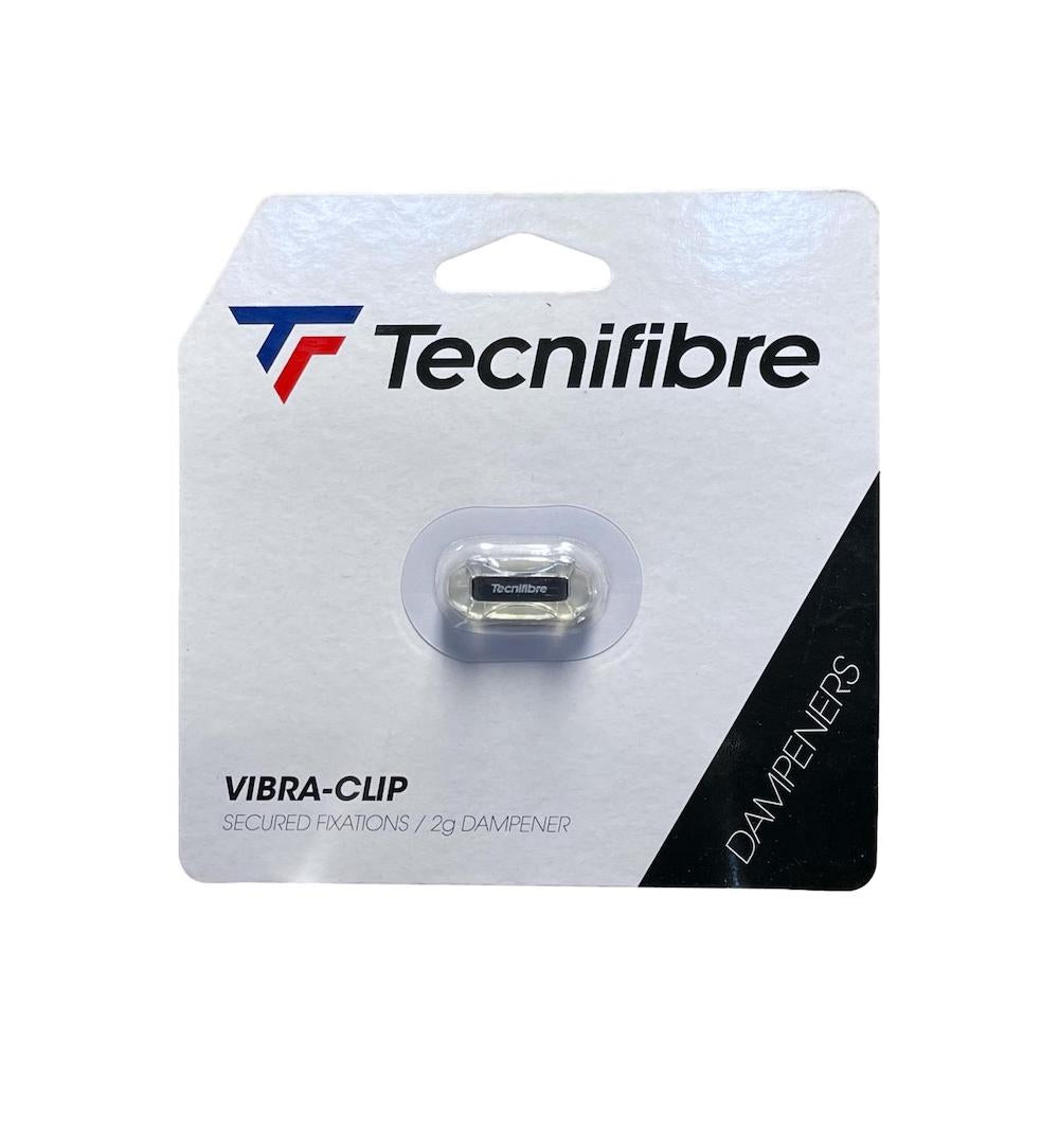 Tecnifibre Vibra Clip Vibration Dampener for Tennis Rackets - Reduce String Vibration & Improve Control During Play | Perfect for Competitive Matches & Training Sessions