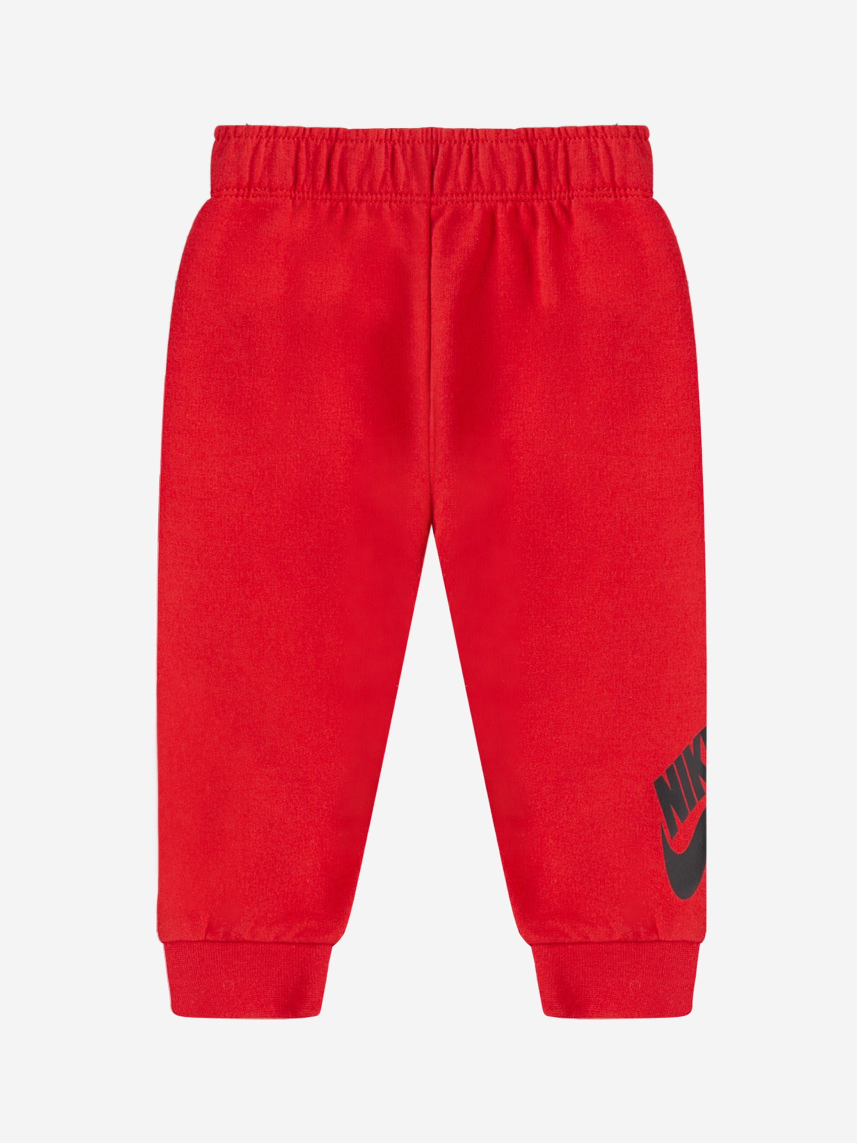 Baby Boys 3-Piece Tracksuit Set - Red Cotton Jogger Outfit for Toddlers | Playtime, Casual Wear & Family Outings