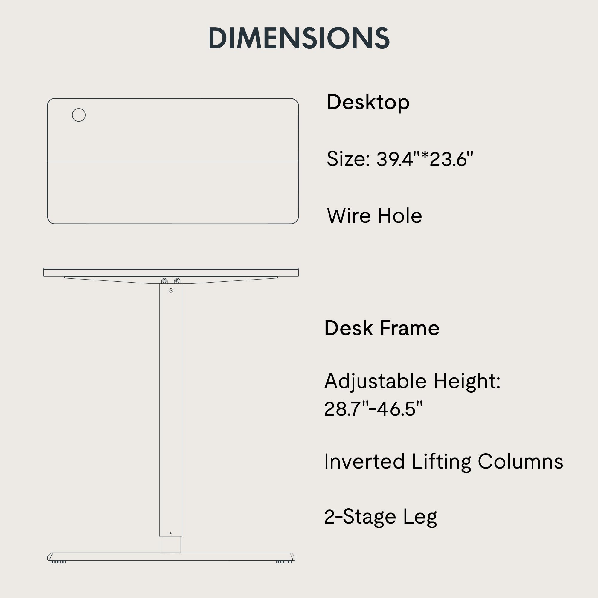 Adjustable Stand Up Desk - 40x24 Inches Memory Preset Height Adjustable Computer Workstation with Splice Black Top for Home Office & Remote Work | Ergonomic Standing Desk for Working from Home, Gaming & Study