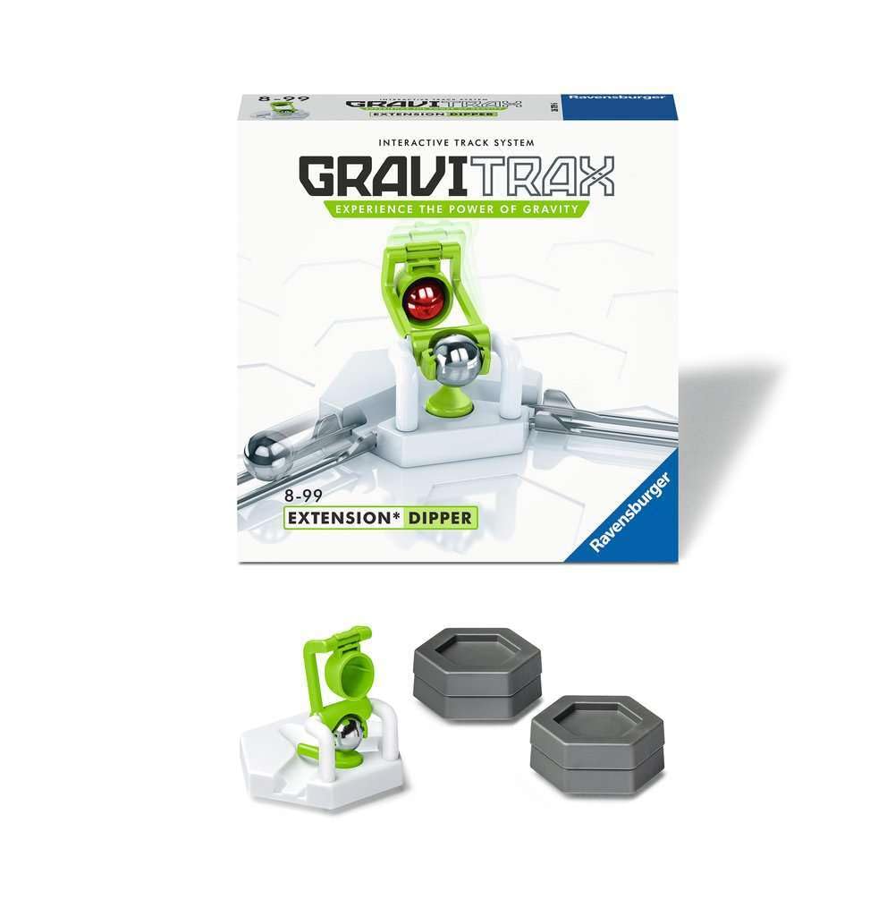 Ravensburger GraviTrax Dipper Accessory - STEM Marble Run Building Toy for Kids Ages 8+ | Compatible with 2019 Toy of The Year Finalist GraviTrax | Perfect for STEM Learning & Creative Play at Home or School