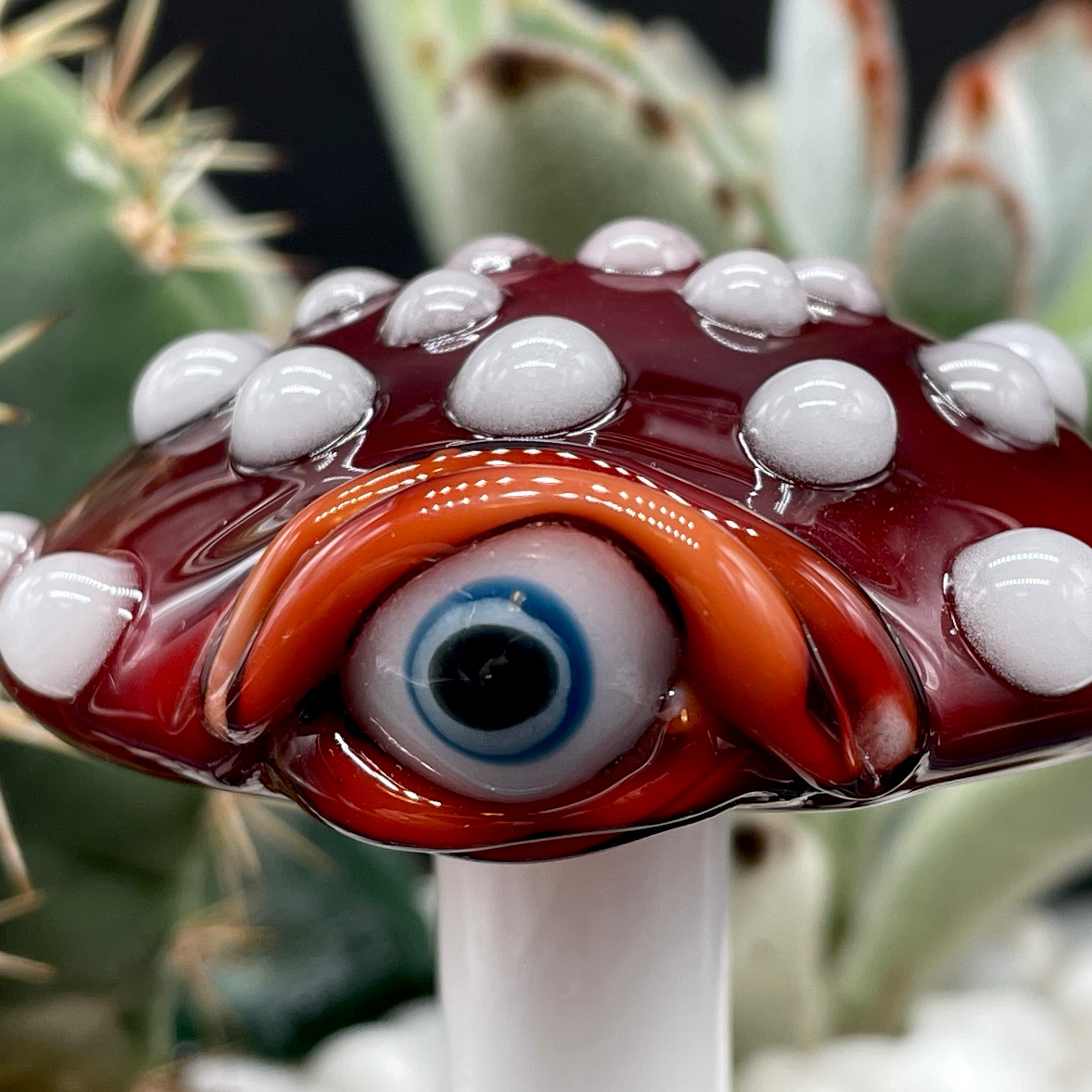 Premium Mushroom Plant Decor - Handmade Ceramic Mushroom Planter for Home & Garden Decor - Perfect for Indoor Plants, Succulents, and Fairy Gardens