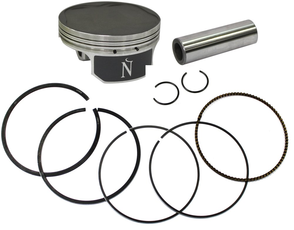 76.95mm High Performance Piston Kit for Motorcycle & ATV Engines - Compatible with Honda, Yamaha, Kawasaki - Perfect for Engine Rebuilds & Performance Upgrades