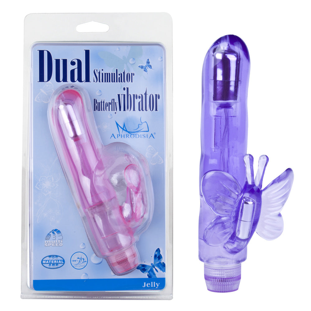 Premium Dual Stimulator Rabbit Vibrator - 10 Speeds & Butterfly Design for Intense Pleasure | Perfect for Couples Play & Solo Sensual Exploration