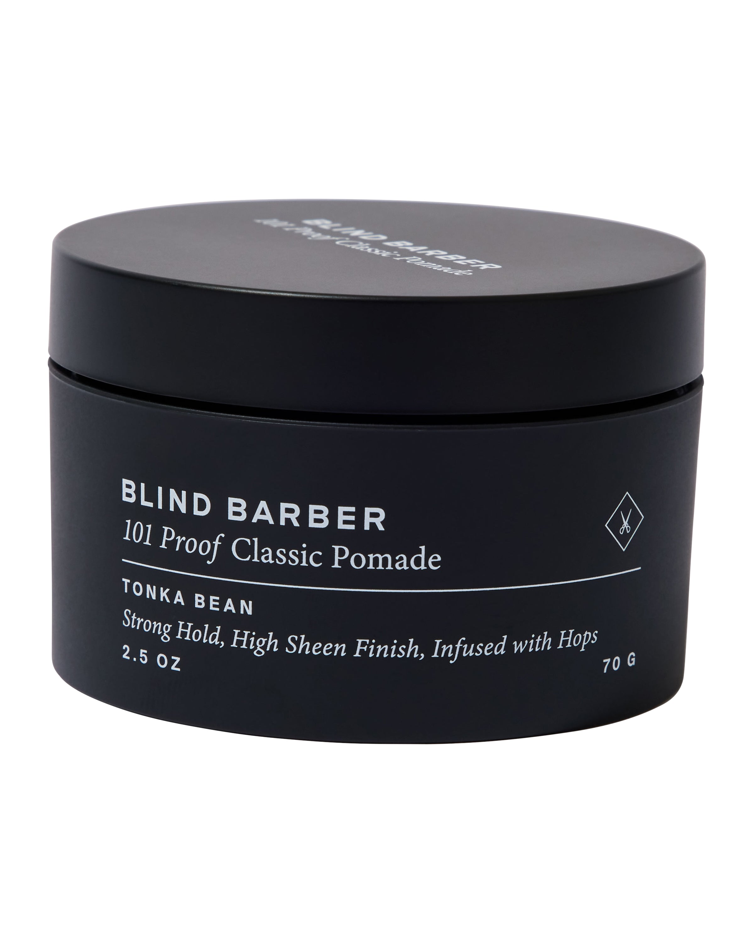 101 Proof Classic Pomade - Strong Hold Hair Styling Wax for Men - Perfect for Slick Back, Pompadour & Vintage Hairstyles