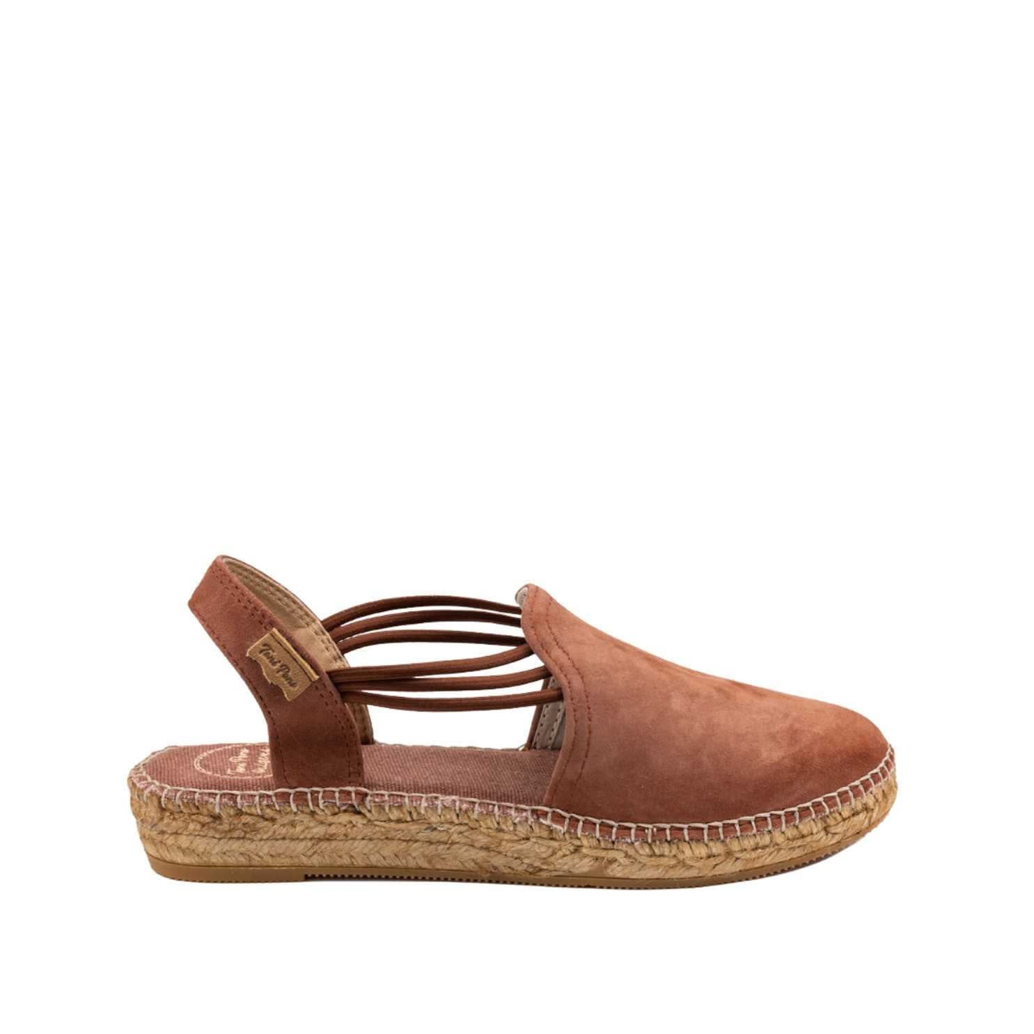 Women's Plain Suede Leather Wedge Espadrilles - Comfortable Casual Summer Shoes for Beach, Vacation & Everyday Wear | Nuria