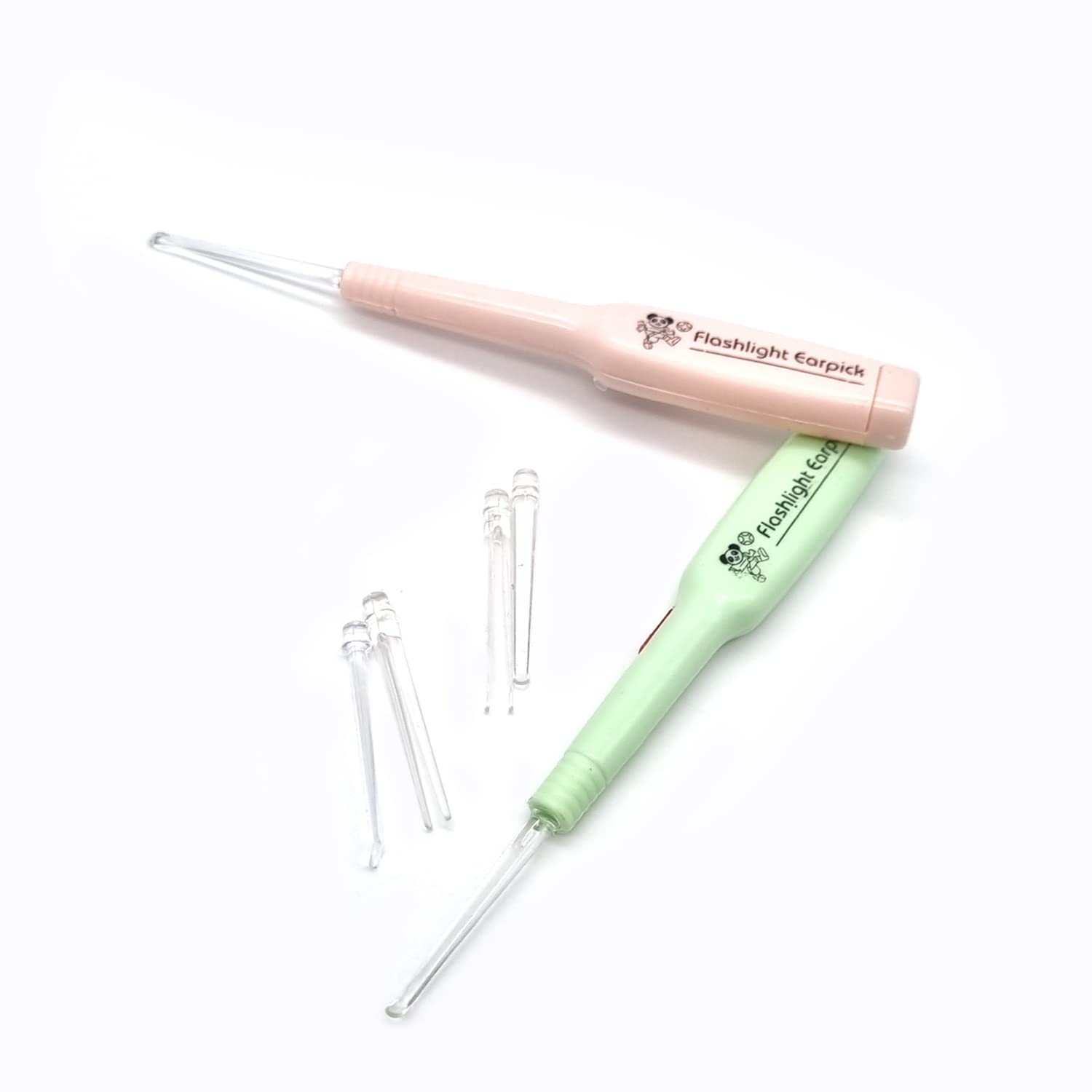 GARASANI 2 Pack LED Ear Wax Removal Tool with Light - Reusable Ear Cleaner Kit for Safe Earwax Removal at Home (Random Colors) - Perfect for Personal Hygiene & Travel Essentials