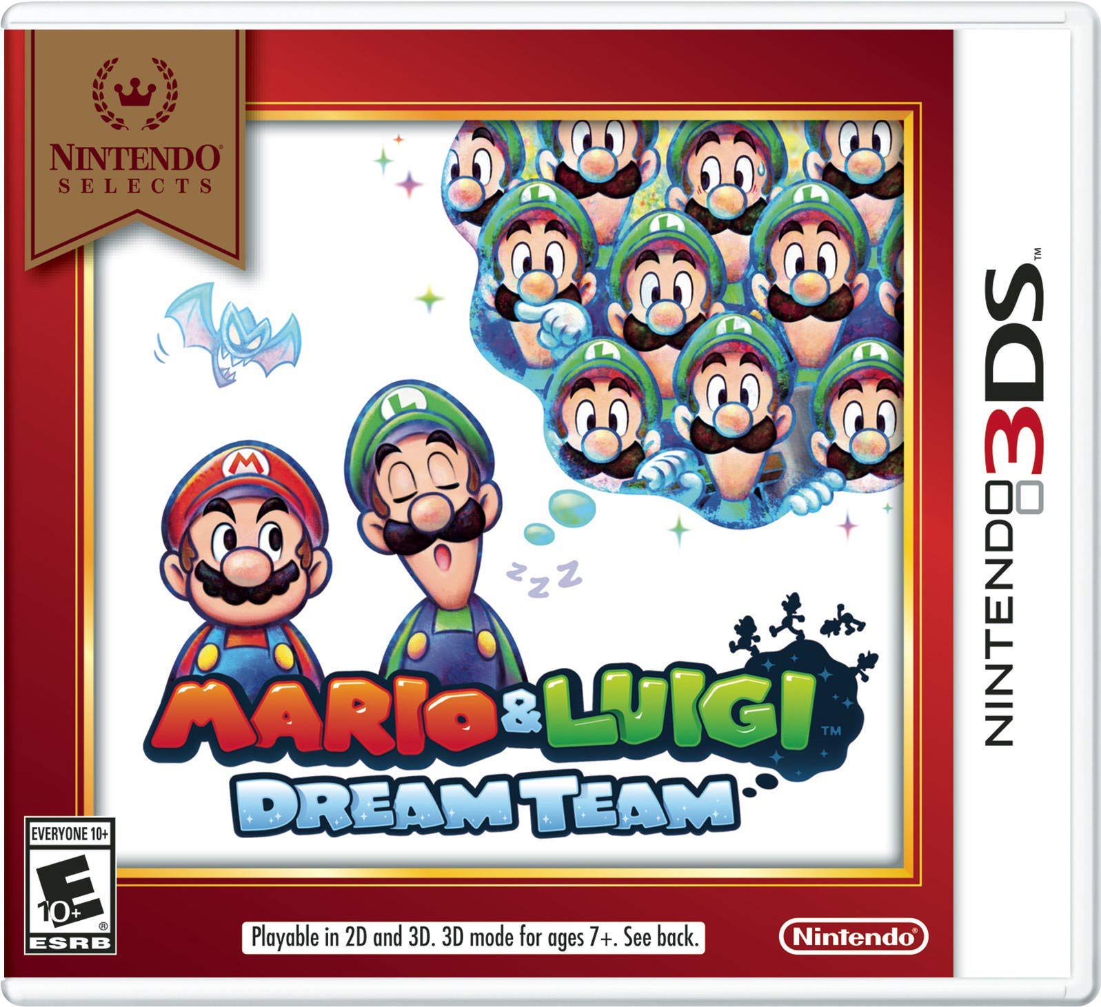 Nintendo 3DS Mario & Luigi Dream Team Bundle - Refurbished Console with Preloaded Game | Perfect for Kids & Retro Gaming Enthusiasts