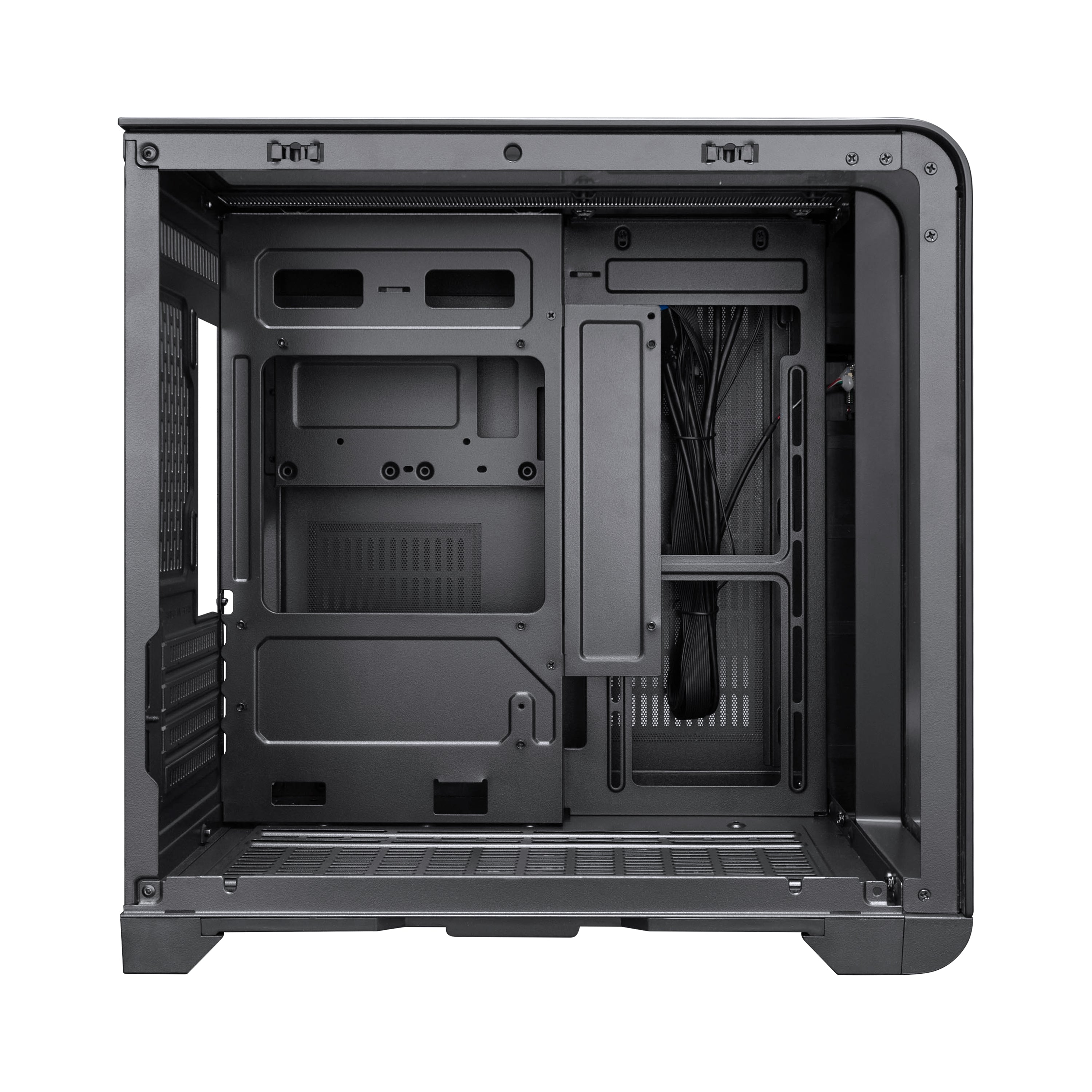 1st Player RT5 M ATX ITX PC Gaming Case - Compact Black Computer Case for High-Performance Gaming PCs | Perfect for Small Form Factor Builds & Home Office Setups