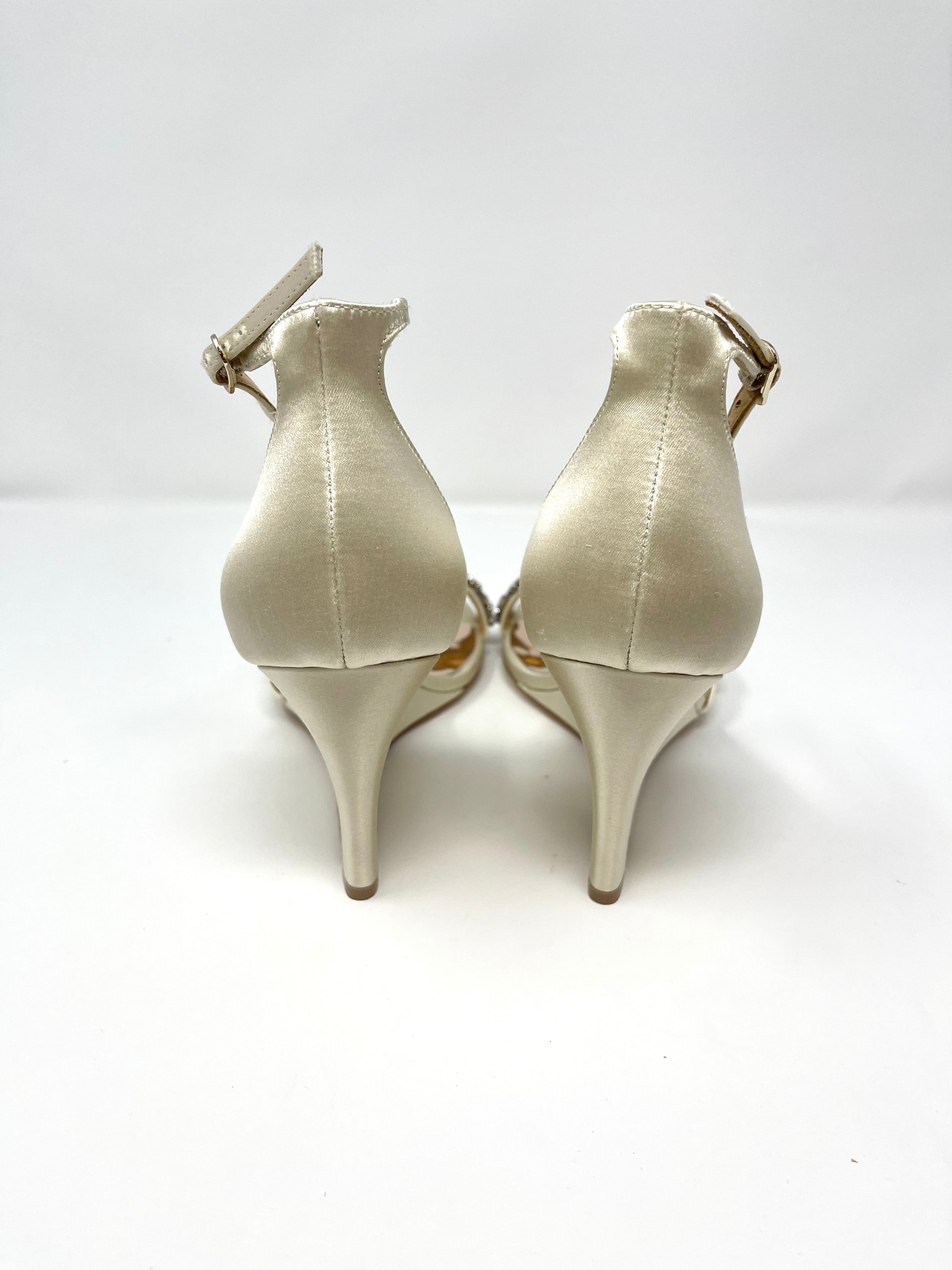 Badgley Mischka Aliyah Women's Heels Size 8.5 - Elegant Evening Shoes for Weddings, Parties & Special Occasions
