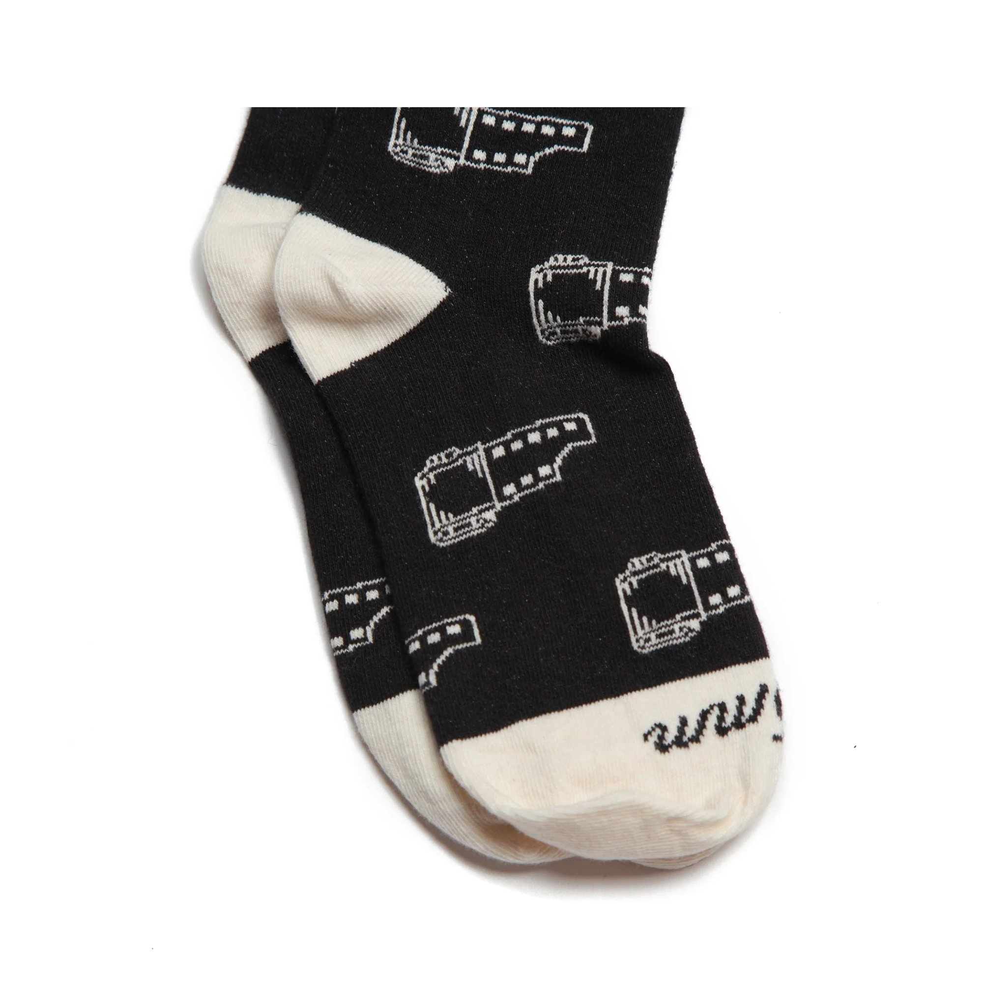 35mm Film Camera Socks - Black - Protect & Organize Your Vintage Film Rolls for Photography Enthusiasts