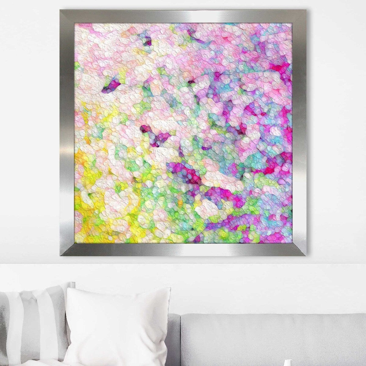 1 John 4:7 You Are Born Of God - Inspirational Square Acrylic Wall Art - Perfect for Home Decor, Office Inspiration & Christian Gift Giving