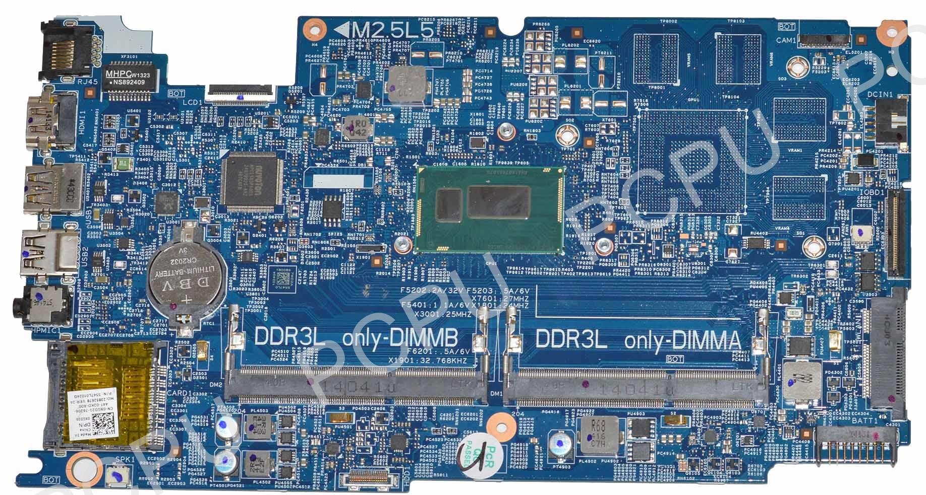 XGD21 Dell Inspiron 15 7537 Laptop Motherboard with Intel Core i7-4510U 2GHz Processor - Replacement Part for Laptop Repair & Upgrades | Perfect for Tech Enthusiasts & DIY Computer Maintenance