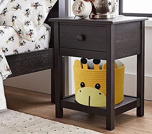 T&T Homewares Small Giraffe Baskets - Baby Diaper Organizer & Nursery Storage, Kids Room Decor & Toy Organizer for Cats & Dogs | Perfect for Nursery, Playroom & Pet Toy Storage