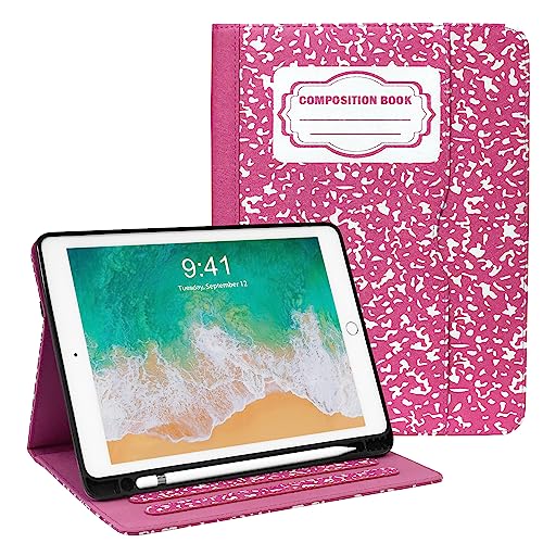 #09 Pink-Composition Book