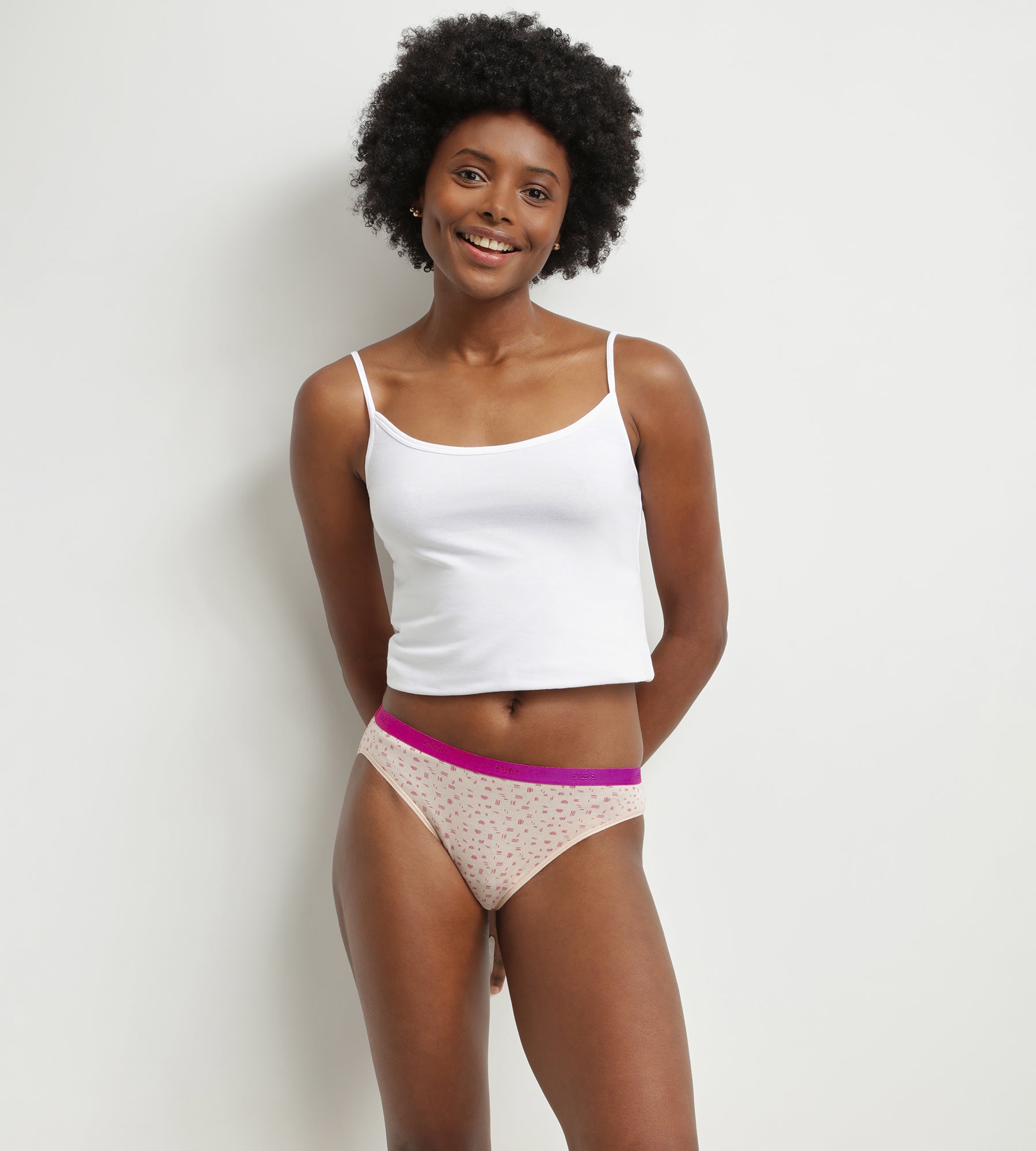 3 Pack Stretchy Cotton Underwear with Neon Print - Soft, Breathable & Comfortable for Women - Perfect for Daily Wear, Workout & Lounge