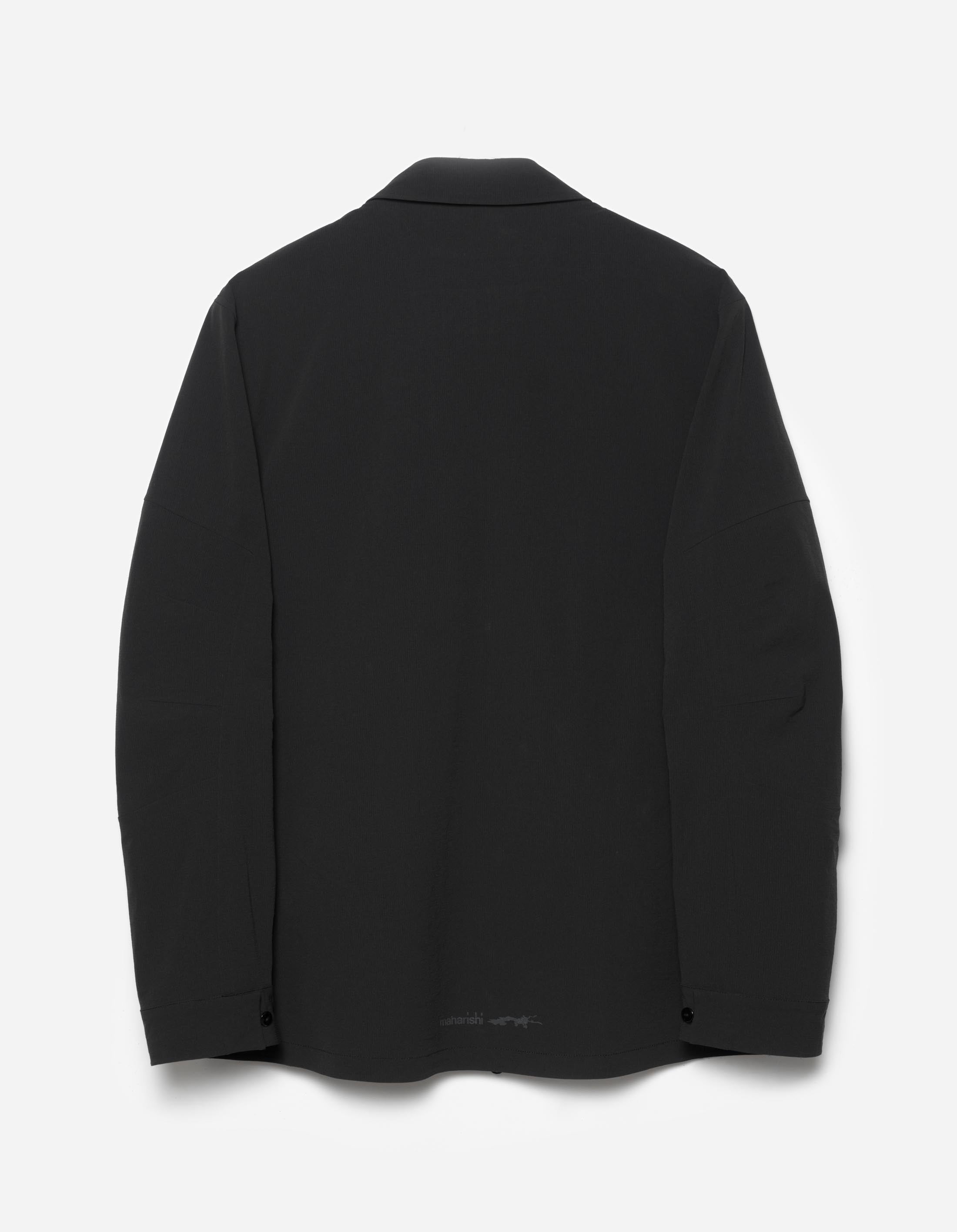 Cordura® Tech Overshirt for Men - Lightweight Water-Resistant Black Outdoor Jacket - Perfect for Hiking, Camping & Urban Commuting
