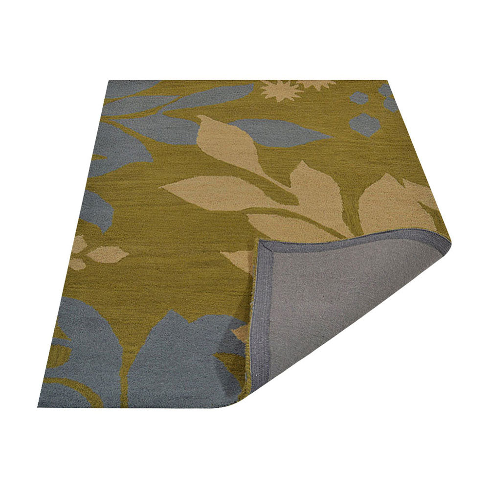Premium Gentian Hand Tufted Rug - Soft & Durable Wool Area Rug for Living Room, Bedroom - Boho Chic Home Decor