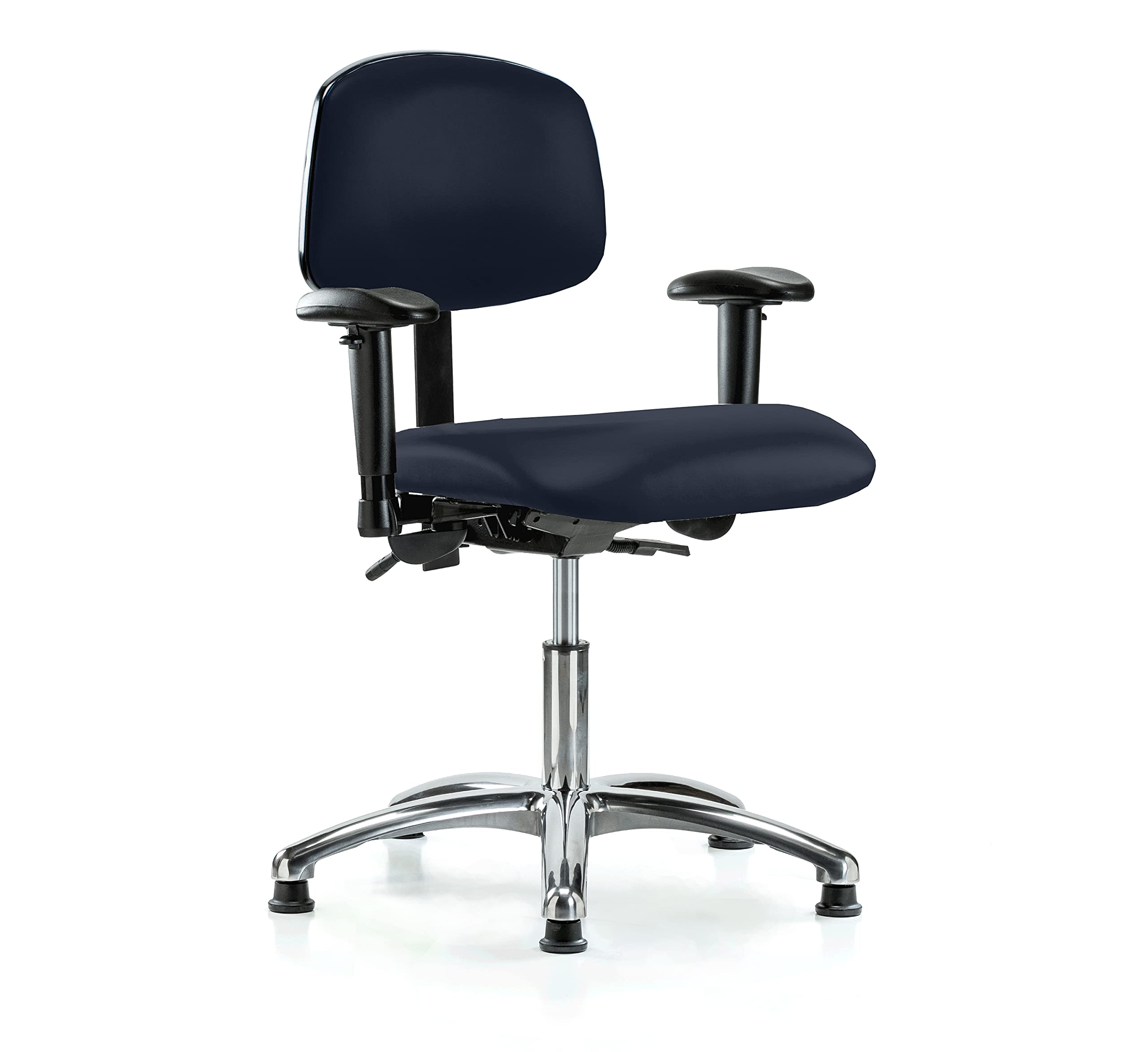 Ergonomic Swivel Office Chair with Adjustable Height & 360° Rotation - Imperial Fabric Multi-Task Chair for Home & Office Workspace - Perfect for Desk Work, Gaming & Study Sessions