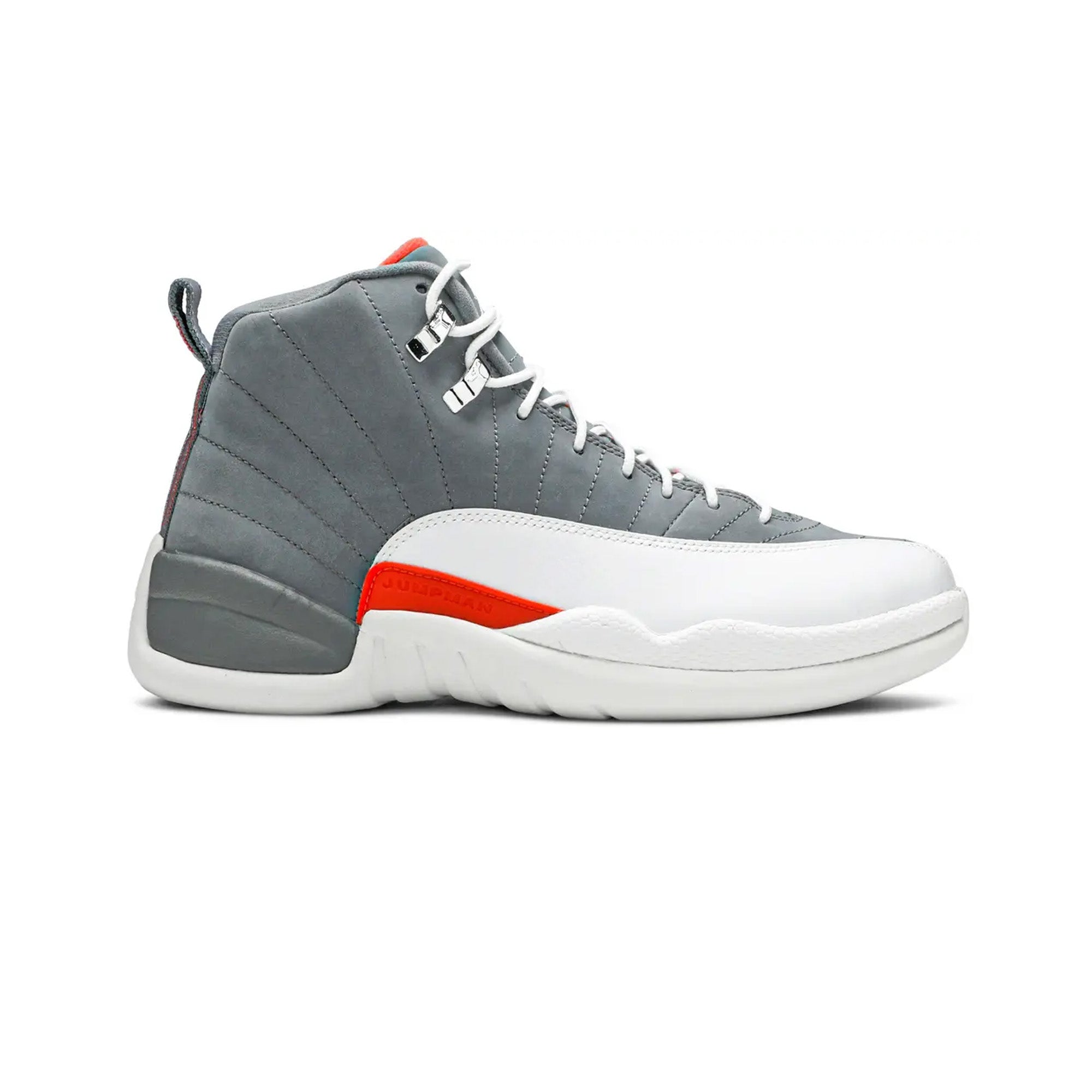 Air Jordan 12 Retro 'Cool Grey' Basketball Shoes (2012) - Men's High-Top Sneakers for Casual Wear & Street Fashion