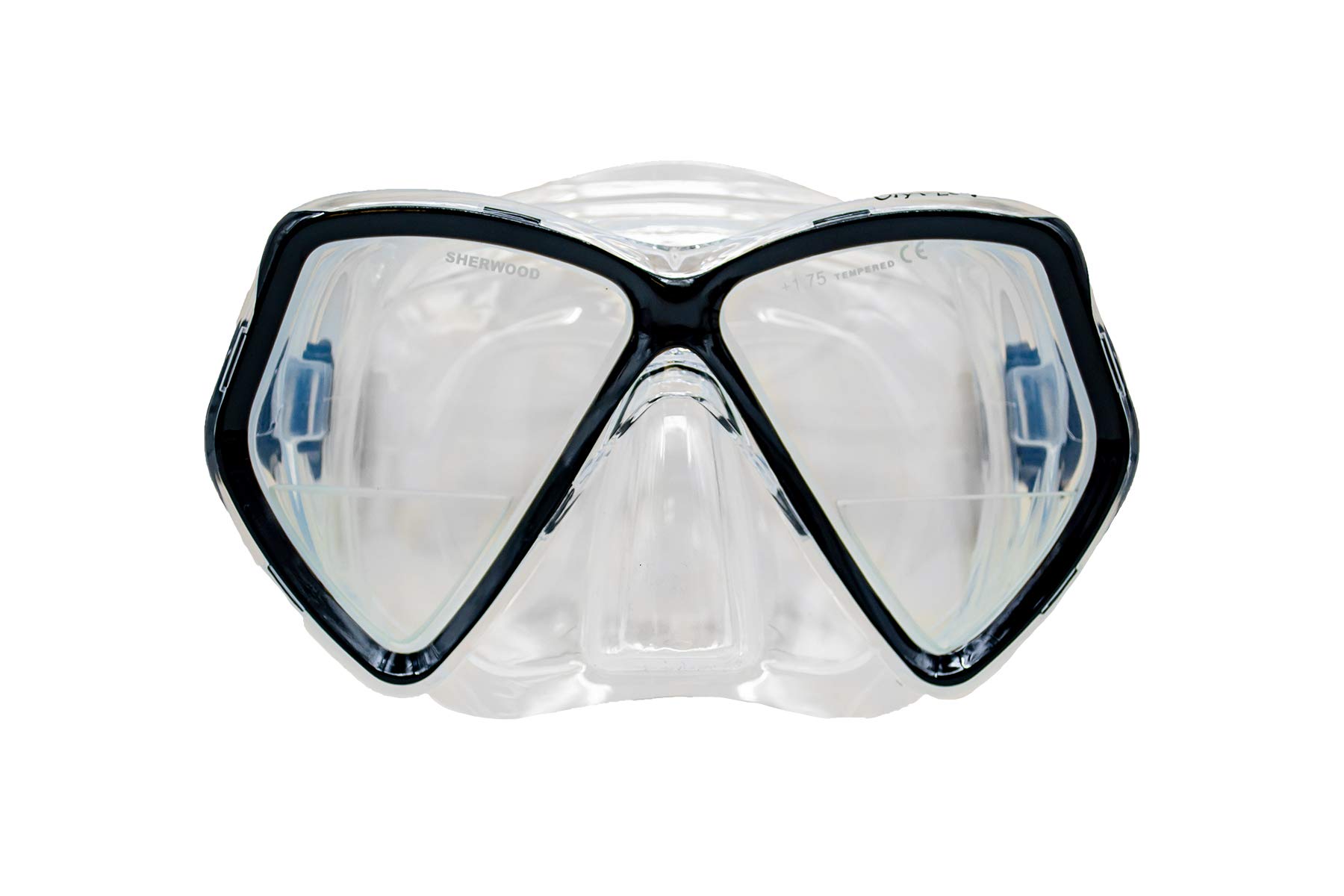 Sherwood MA50BK Oracle+ Scuba Dive Snorkel Mask - Black | Professional Snorkeling Gear for Underwater Exploration | Perfect for Ocean Adventures, Pool Training & Marine Life Observation