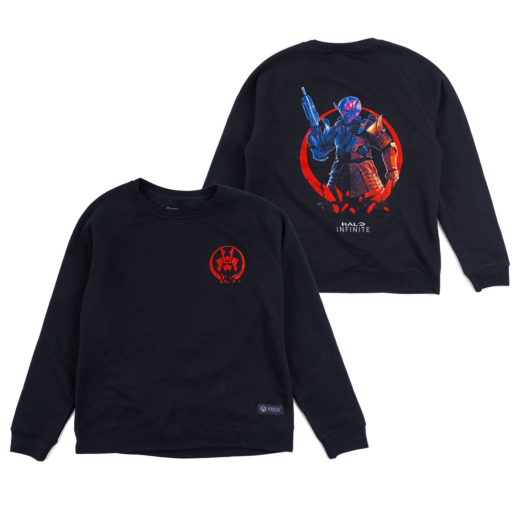 Halo Infinite Fracture: Tenrai Crew Sweater - Official Licensed Gaming Sweatshirt for Men & Women - Perfect for Cosplay, Gaming Events & Winter Fashion