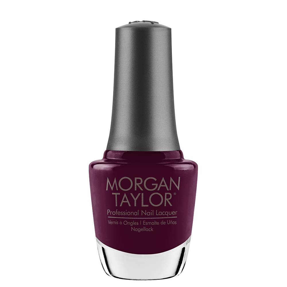 Morgan Taylor Nail Lacquer - Long Lasting Purple Nail Polish, 0.5 oz - Vegan & Cruelty Free - Perfect for Parties, Weddings & Special Occasions