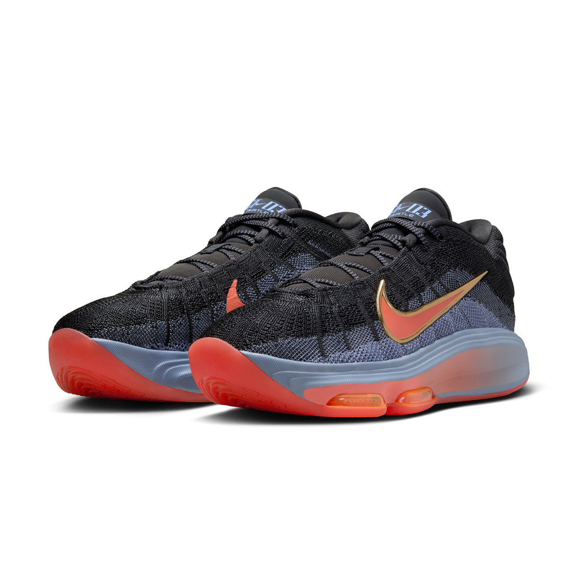 G.T. Hustle 3 EP 'Anthracite' Basketball Shoes - High-Performance Men's Sneakers for Indoor & Outdoor Court Play