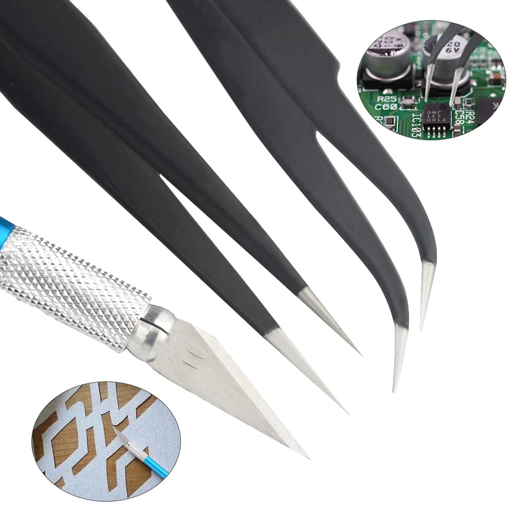 8-Piece Professional Modeler Tool Kit for Gundam & Car Models - Building & Repairing DIY Hobby