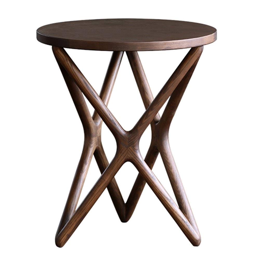 Brown Wooden Coffee Table & Side Table Set - 47