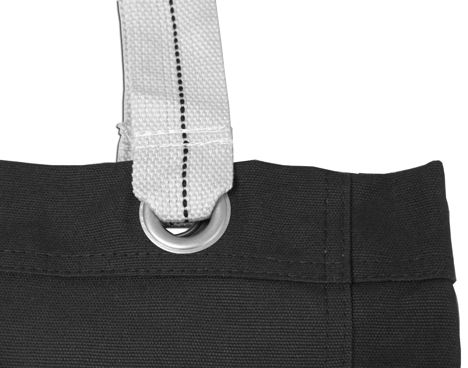Premium Cotton Canvas Cat Lover Tote Bag - Stylish Black Cat Print Shopping Bag for Women, Grocery, Beach & Work Commute