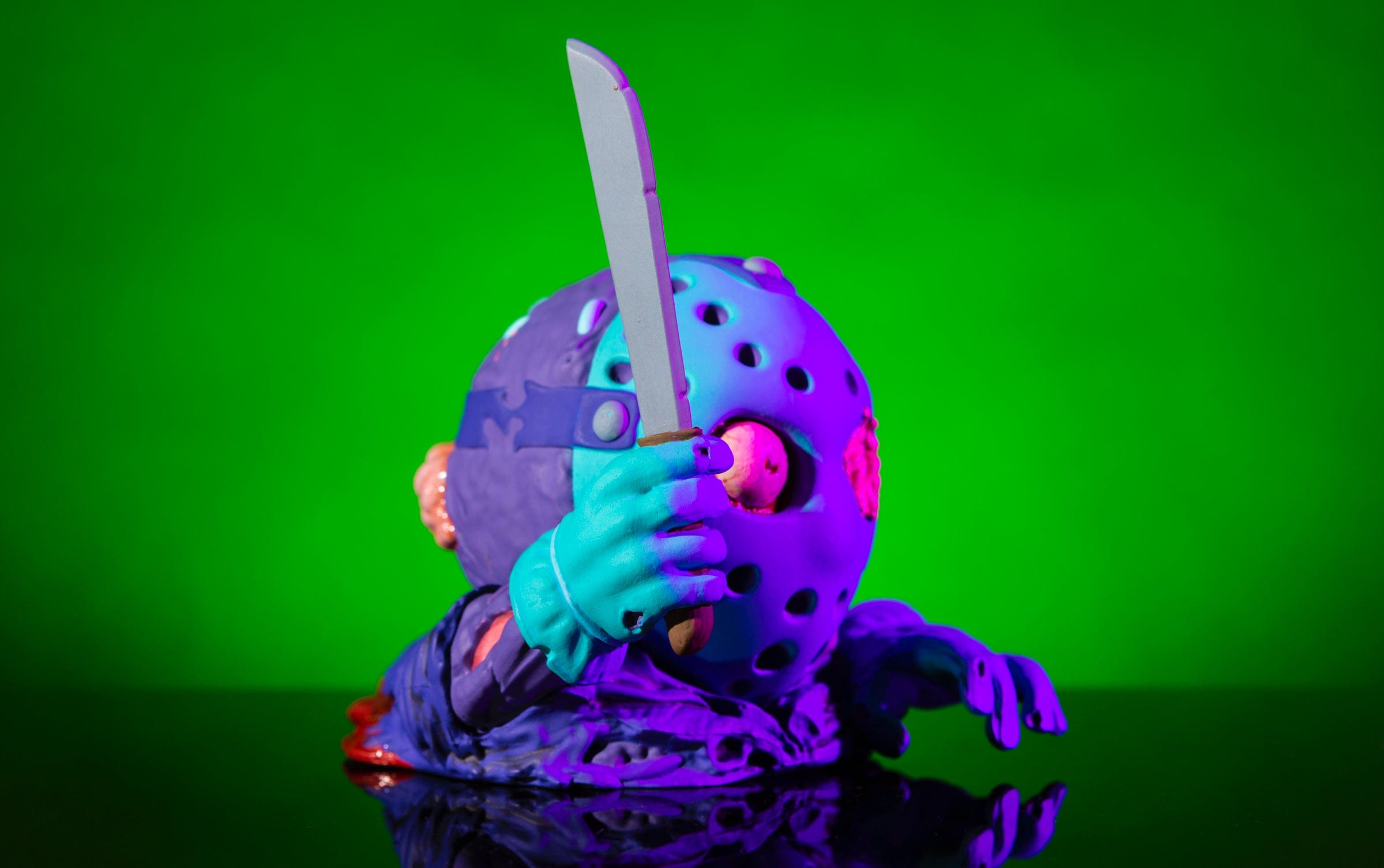 Jason Voorhees Mondoid Vinyl Figure - Designer Con Exclusive Collectible for Horror Fans & Movie Memorabilia Collectors | Perfect for Display, Gifts & Pop Culture Collections