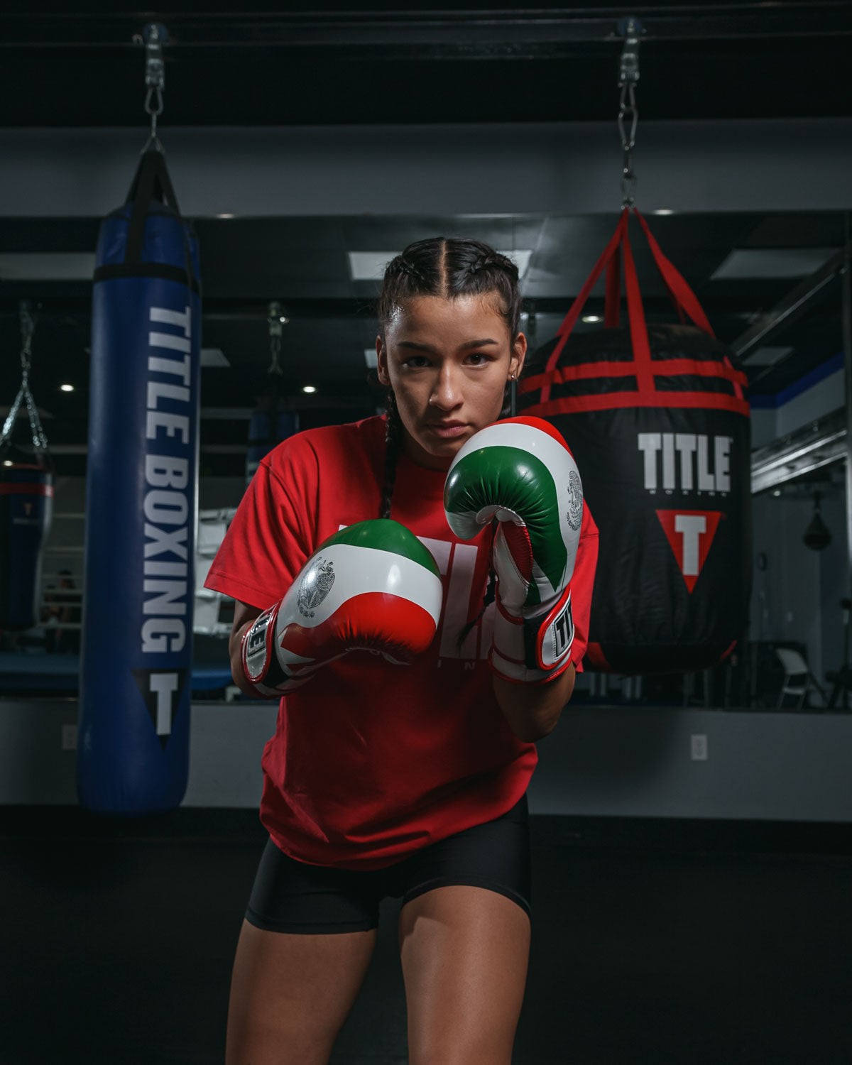 TITLE Boxing Infused Foam El Combate Mexico Training Boxing Gloves - Premium MMA & Kickboxing Gloves for Men & Women - Perfect for Sparring, Bag Work & Fitness Training