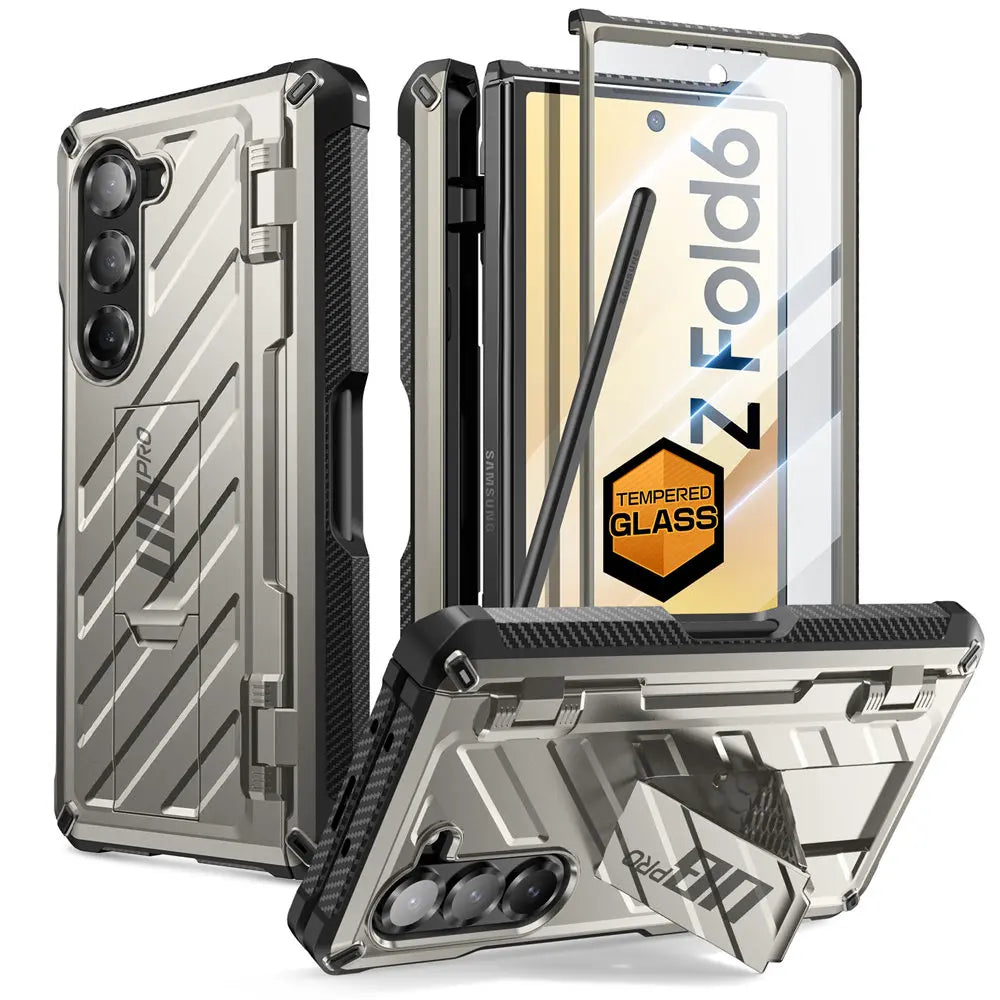 SUPCASE Unicorn Beetle Pro Rugged Case for Samsung Galaxy Z Fold 6 - Shockproof Protective Cover with Built-in Screen Protector | Perfect for Outdoor, Work & Travel Use