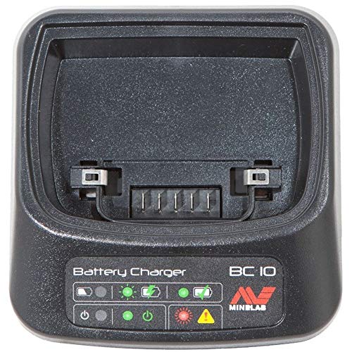 Minelab Charging Station for Li Battery, Wireless Module, Charger Cables & Plug Pack - Compatible with CTX 3030 & GPZ 7000 Metal Detectors - Perfect for Outdoor Treasure Hunting & Metal Detecting Adventures