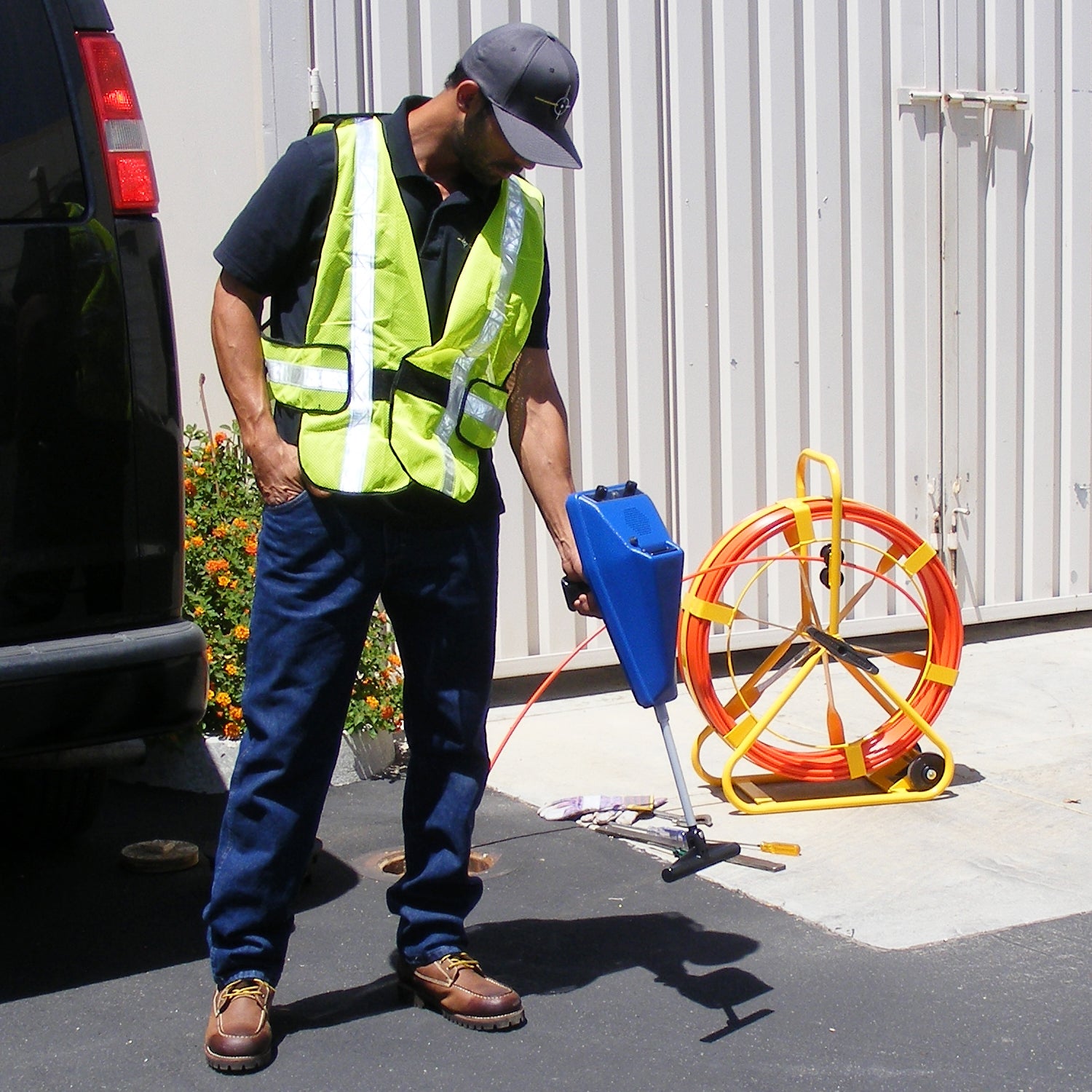 Goldak 5600 SI Pipe & Cable Locator - Underground Utility Detector for Water, Gas & Electrical Lines | Ideal for Construction, Landscaping & DIY Home Projects