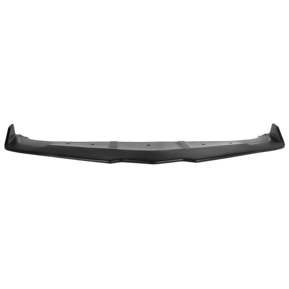IKON MOTORSPORTS Front Bumper Lip for 2014-2015 Chevy Camaro SS | Unpainted PP Spoiler Splitter | Ikon Style Air Dam Body Kit - Enhance Your Car's Aerodynamics & Sporty Look for Street Racing & Show Cars