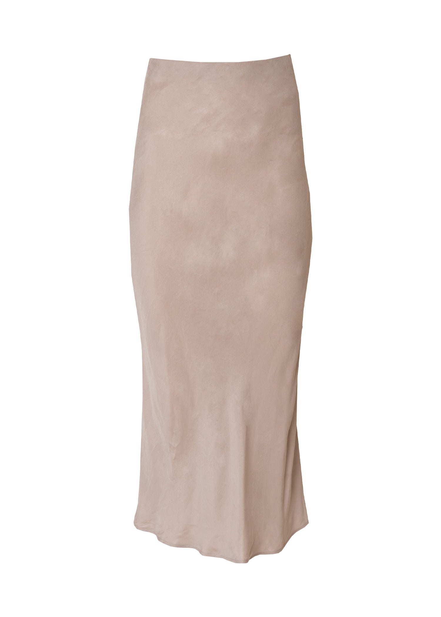Elegant Grey Slip Skirt for Women - Comfortable Stretchy Midi Skirt with Side Slits - Perfect for Office, Date Night & Casual Outings