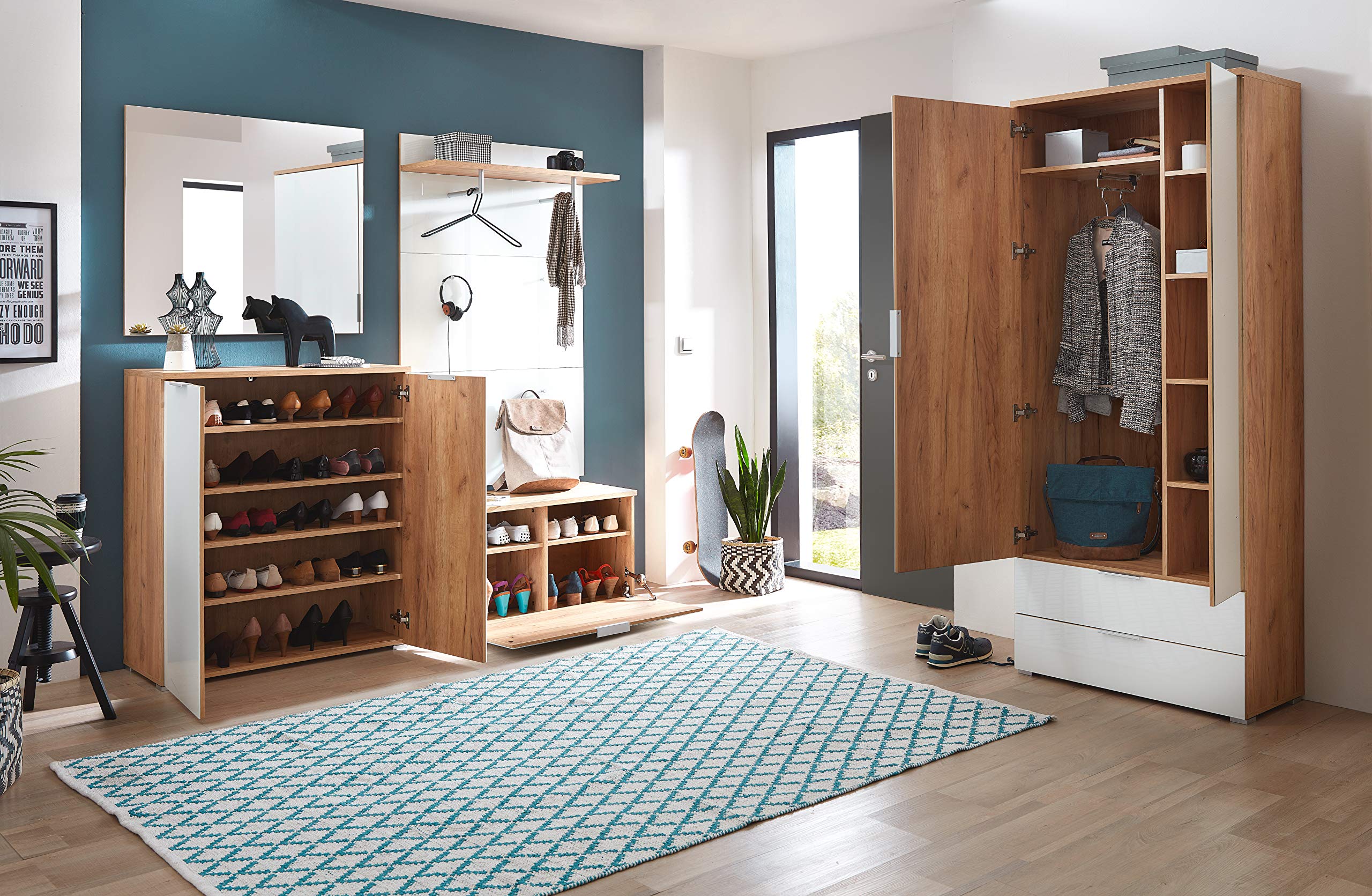 Modern Shoe Storage Cabinet - 35