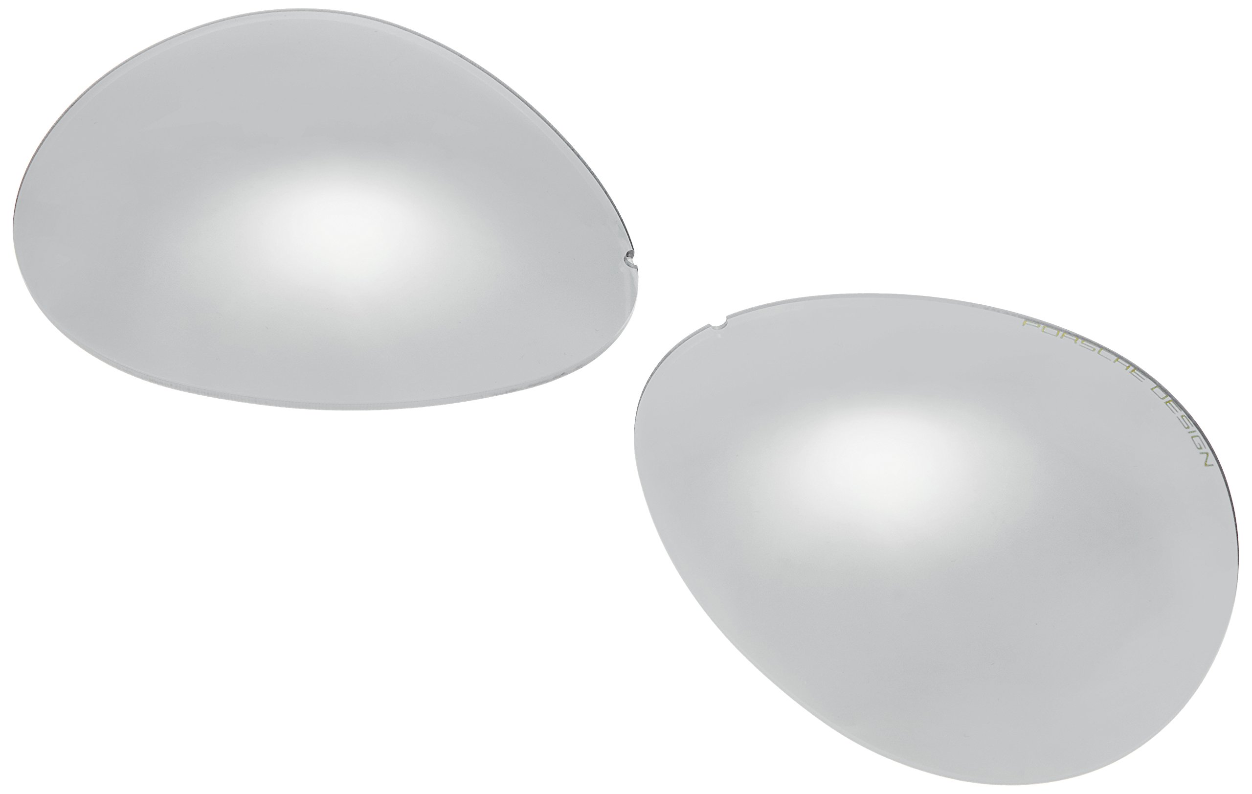 Porsche Design Premium Silver Sunglasses 69mm - UV Protection, Polarized Lenses for Driving, Outdoor & Fashion