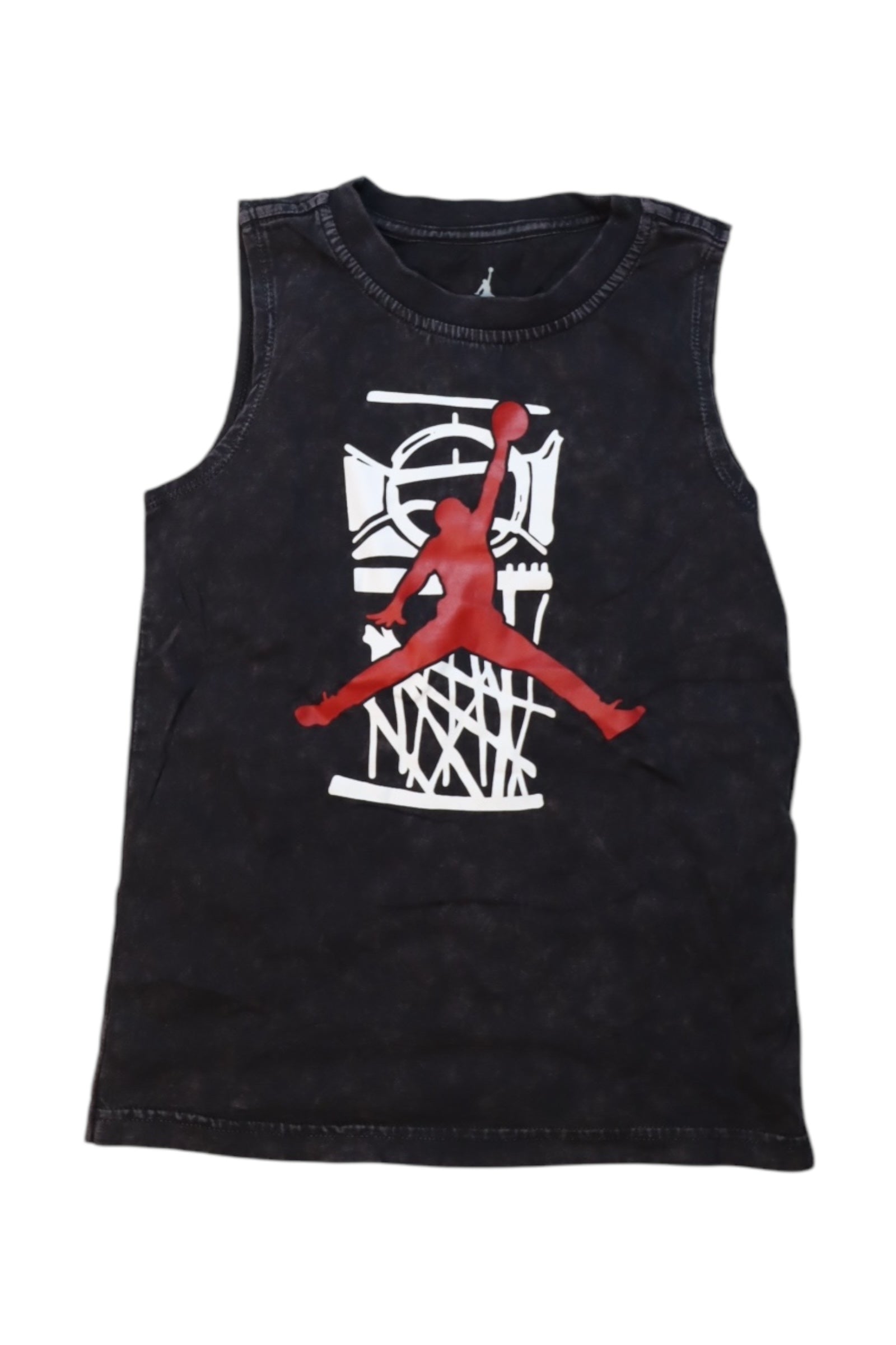 Air Jordan 4T Sleeveless T-Shirt for Toddlers - Breathable & Comfortable Basketball Shirt for Boys - Perfect for Playtime, Sports & Casual Wear