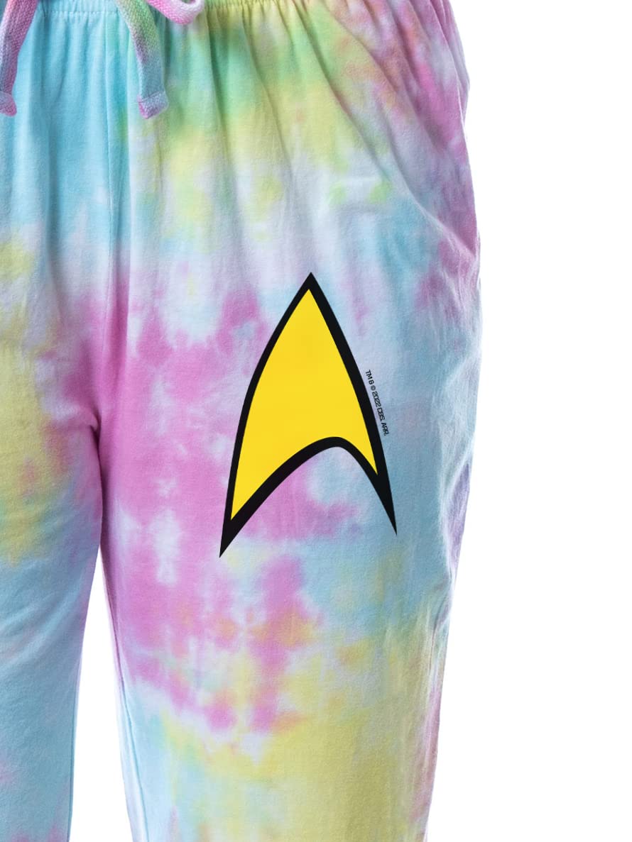 Star Trek Women's Starfleet Icon Sleep Pajama Pants - Comfortable Lounge Pants for Sci-Fi Fans, Sleepwear & Cosplay