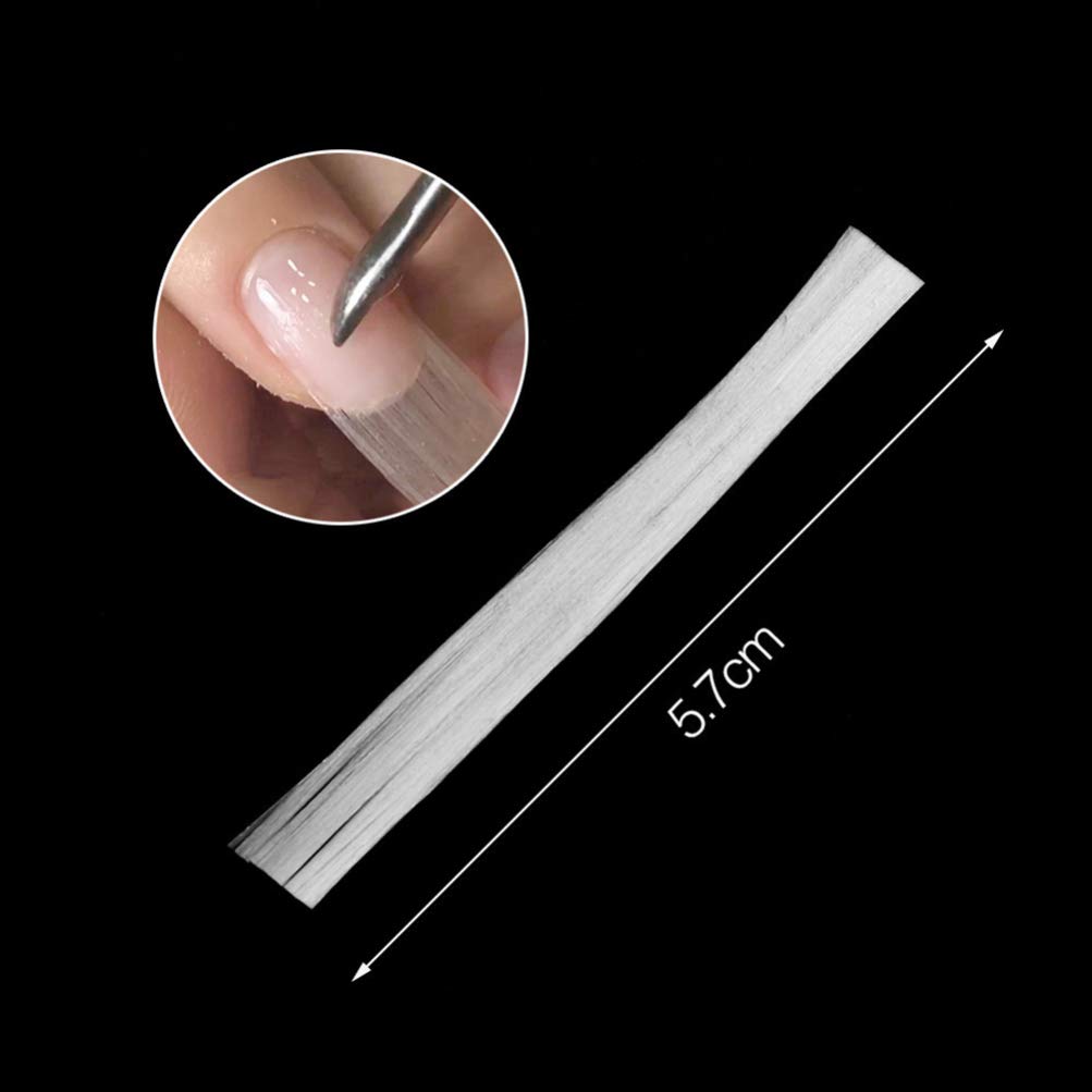 2 Pack Nail Art Fiber for Manicure & Nail Extension - DIY Fiberglass Nail Reinforcement Kit for Stronger, Longer Nails - Perfect for Salon, Home Use & Professional Nail Artists