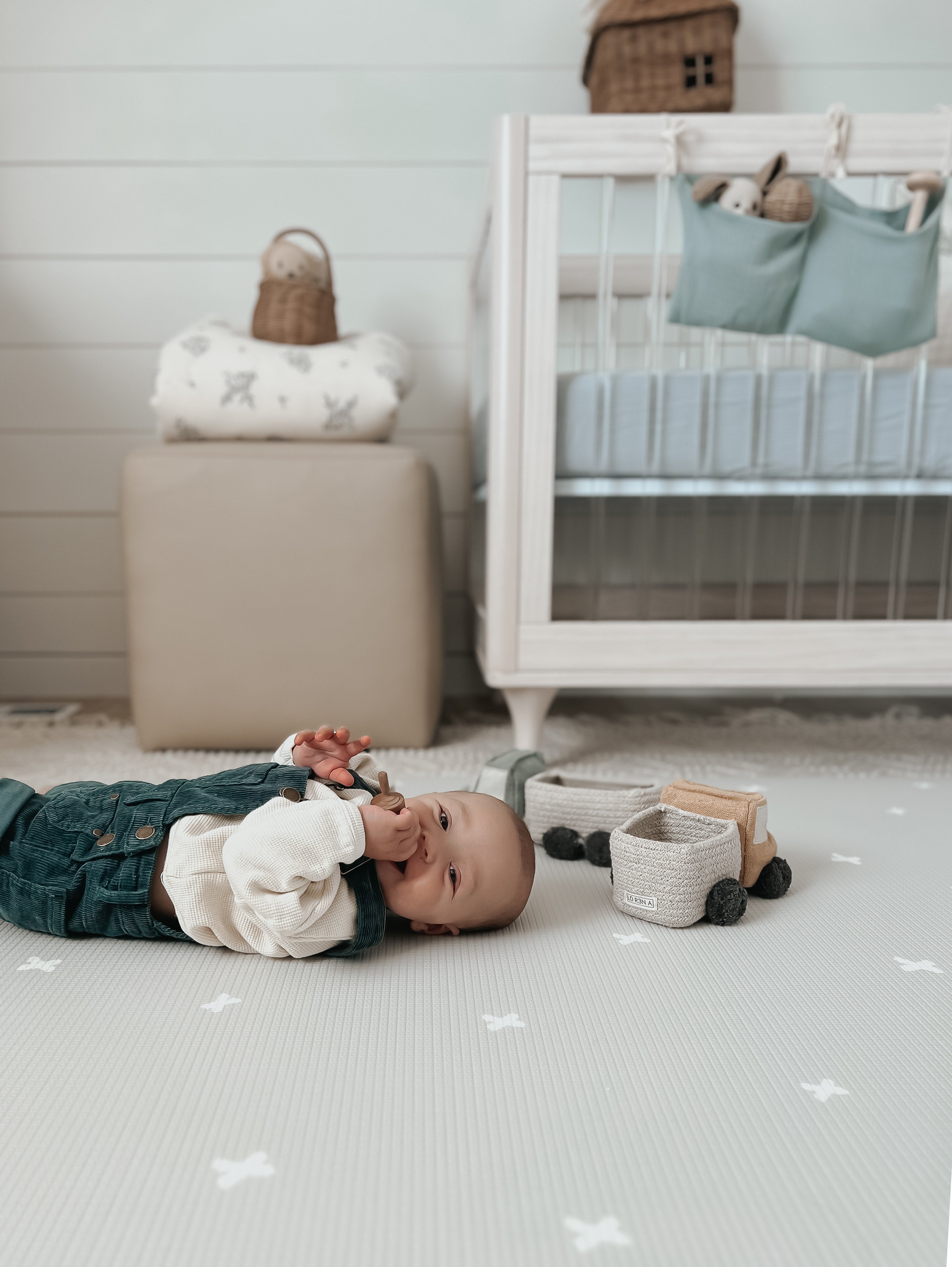 Miffy X Little Bot Baby Play Mat - Soft & Safe Foam Floor Mat for Infants & Toddlers - Ofie Mat with Miffy Woodland Tales Design - Perfect for Nursery, Playroom & Daycare