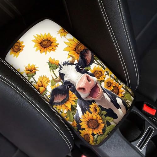 Cow and Sunflower Cute