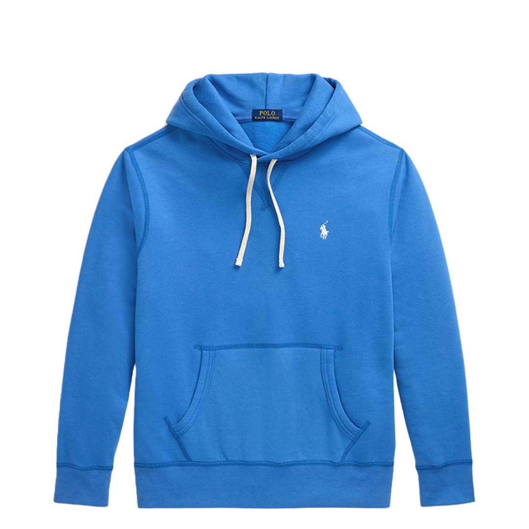 **RL Fleece Hoodie for Men & Women - Soft & Warm EmBayment Blue Pullover - Perfect for Casual Wear, Outdoor Activities & Layering in Cold Weather**